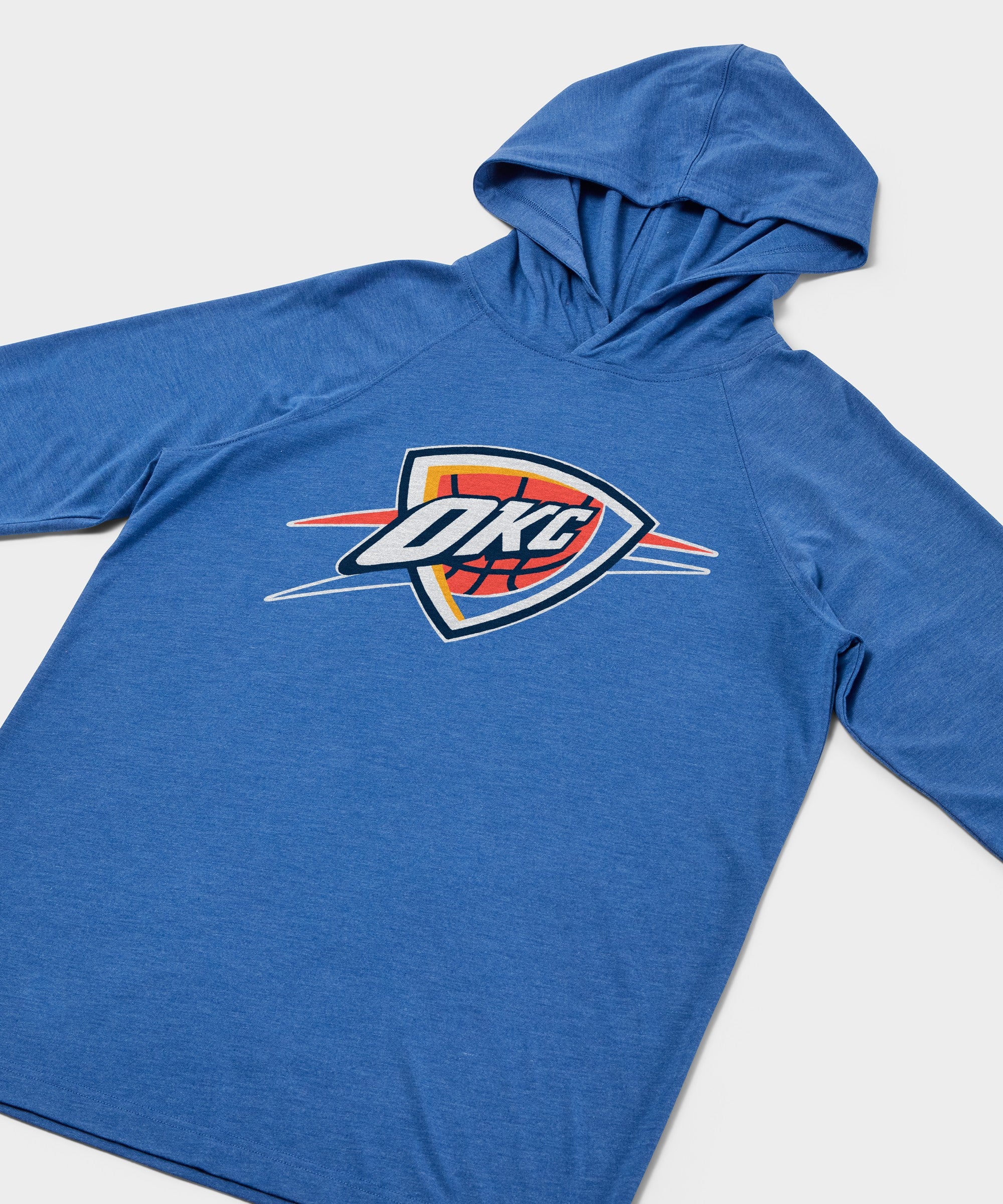 OKC Thunder Logo Lightweight Hoodie - Image 2