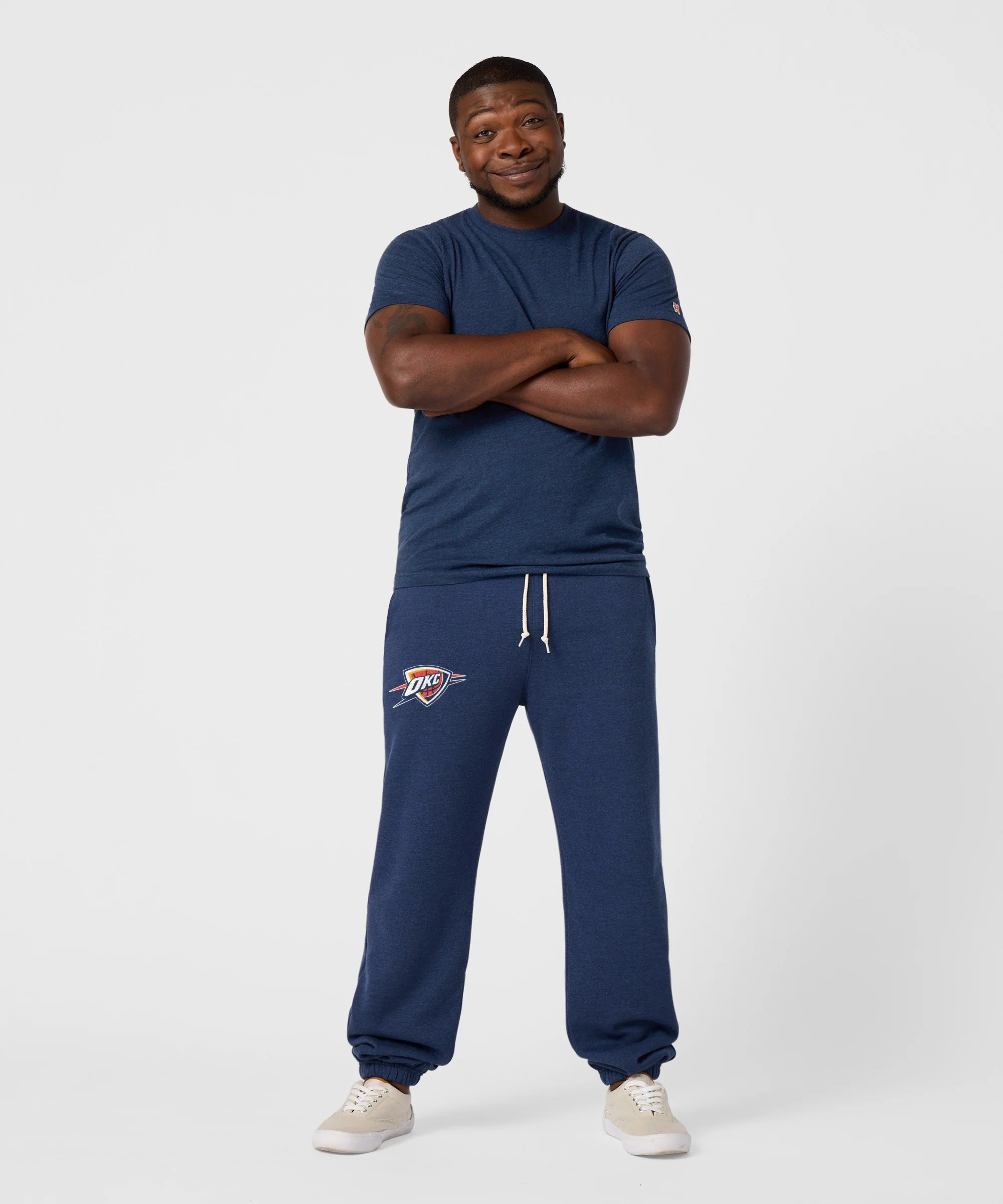 OKC Thunder Logo Sweatpants - Image 5