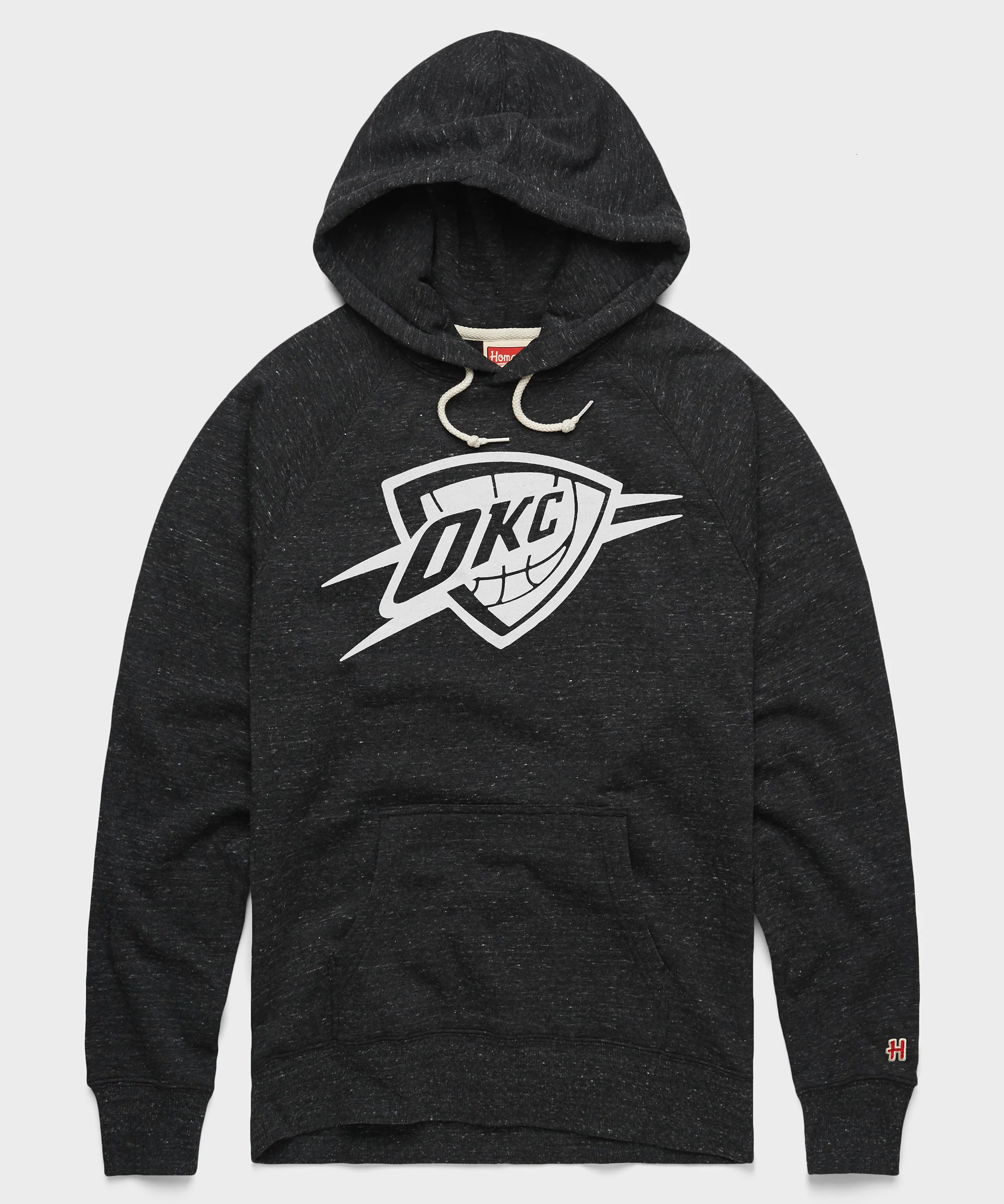 Oklahoma City Thunder Blacktop Logo Hoodie