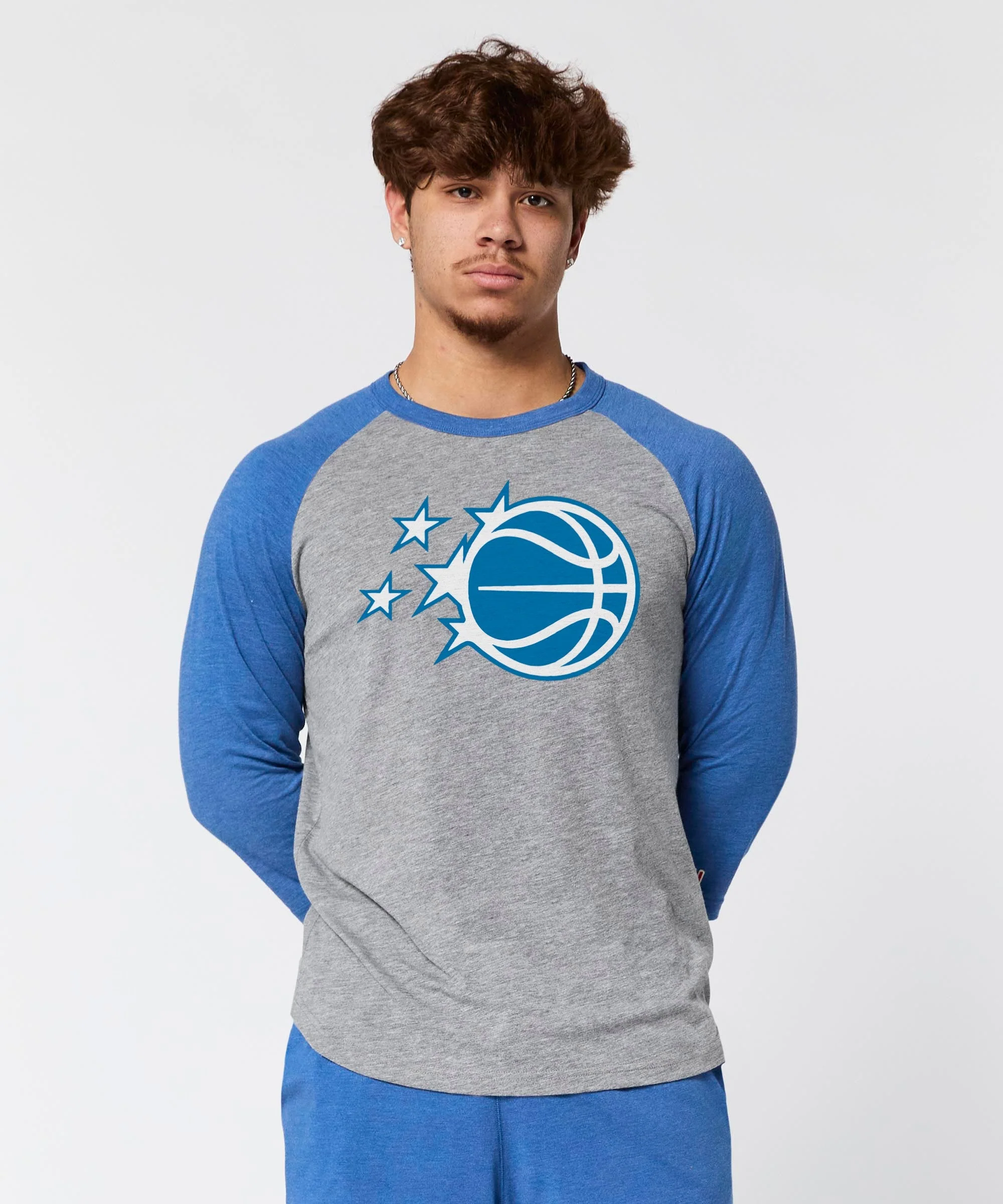 Orlando Magic Logo Raglan - Image 3