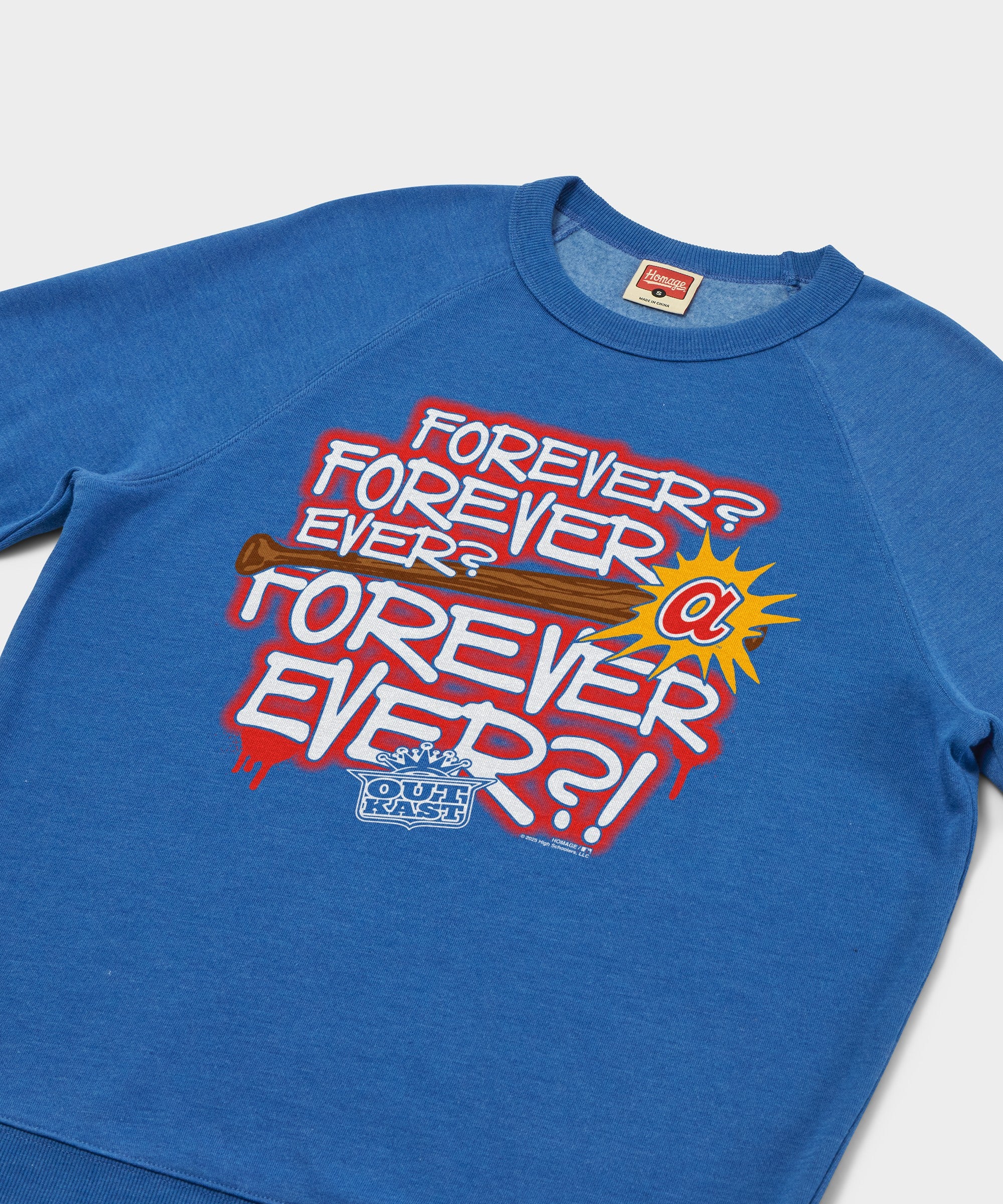 Outkast x Atlanta Braves Forever Ever?! Crewneck - Image 2