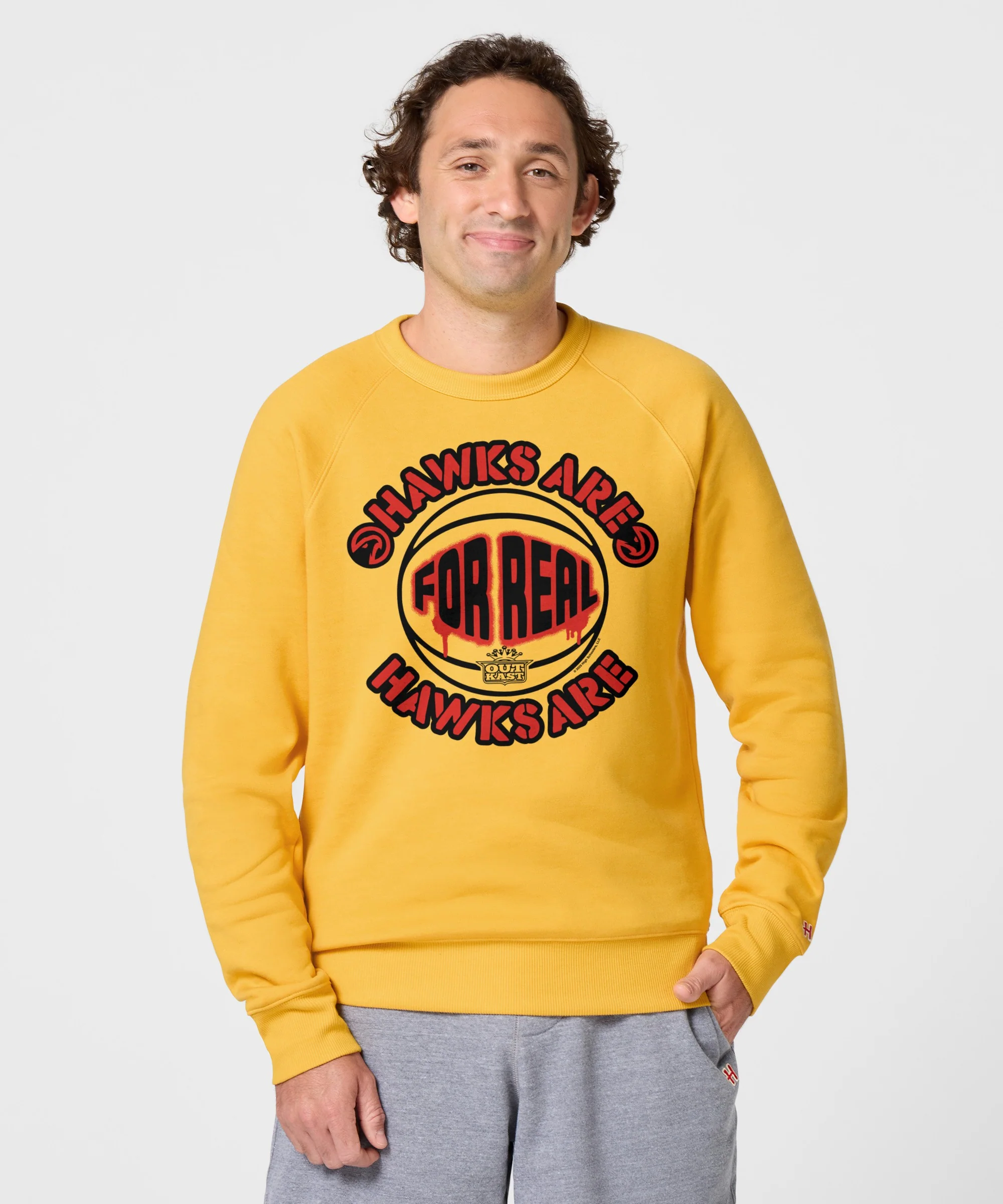 Outkast x Atlanta Hawks Hawks Are For Real Crewneck - Image 3