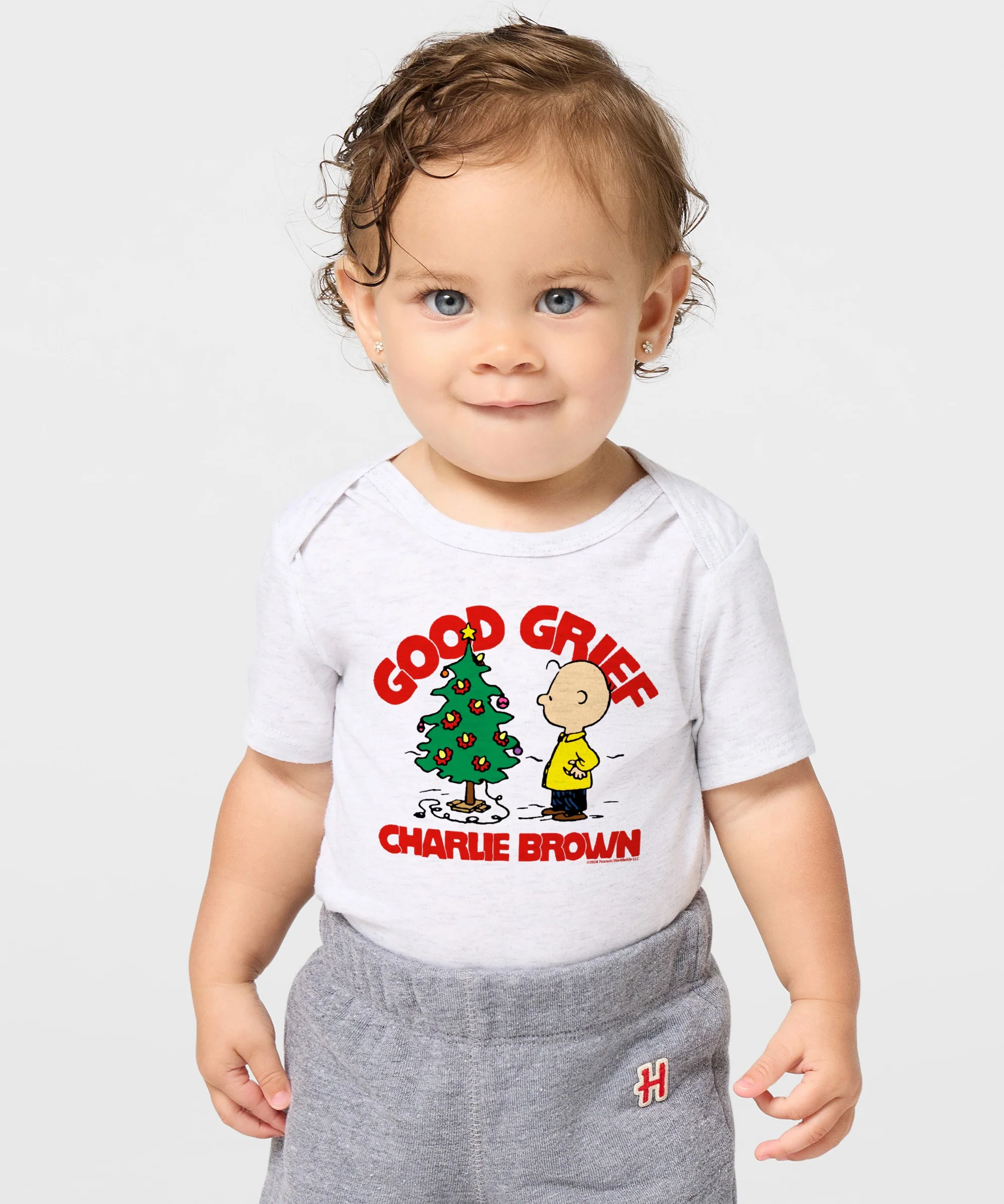 Peanuts Charlie Brown Christmas Baby One Piece - Image 3