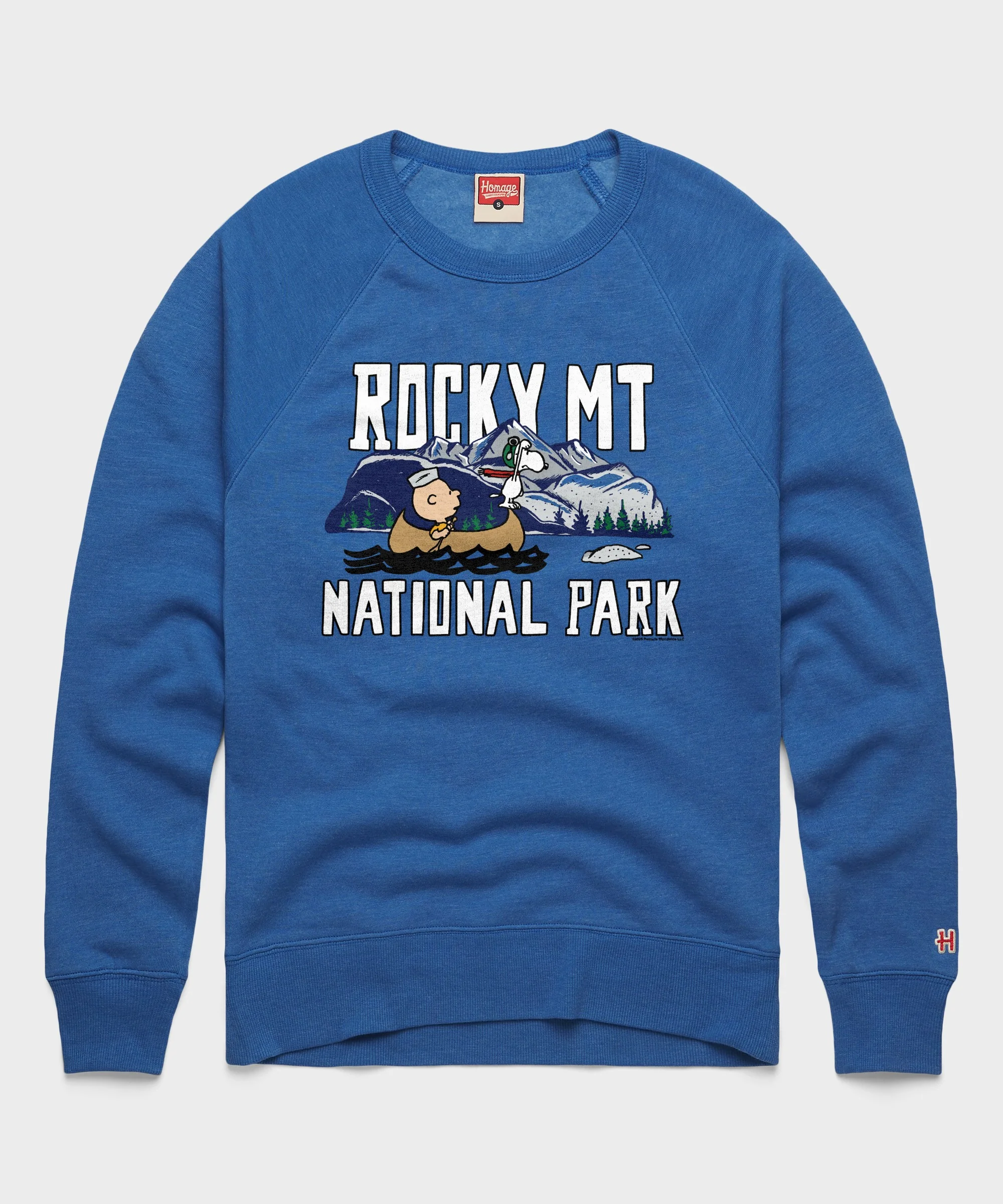 Peanuts Charlie Brown x Rocky Mountain National Park Crewneck