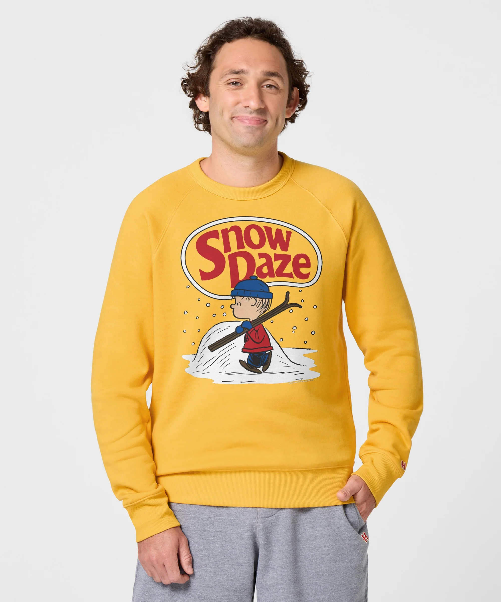 Peanuts Linus Snow Daze Crewneck - Image 3
