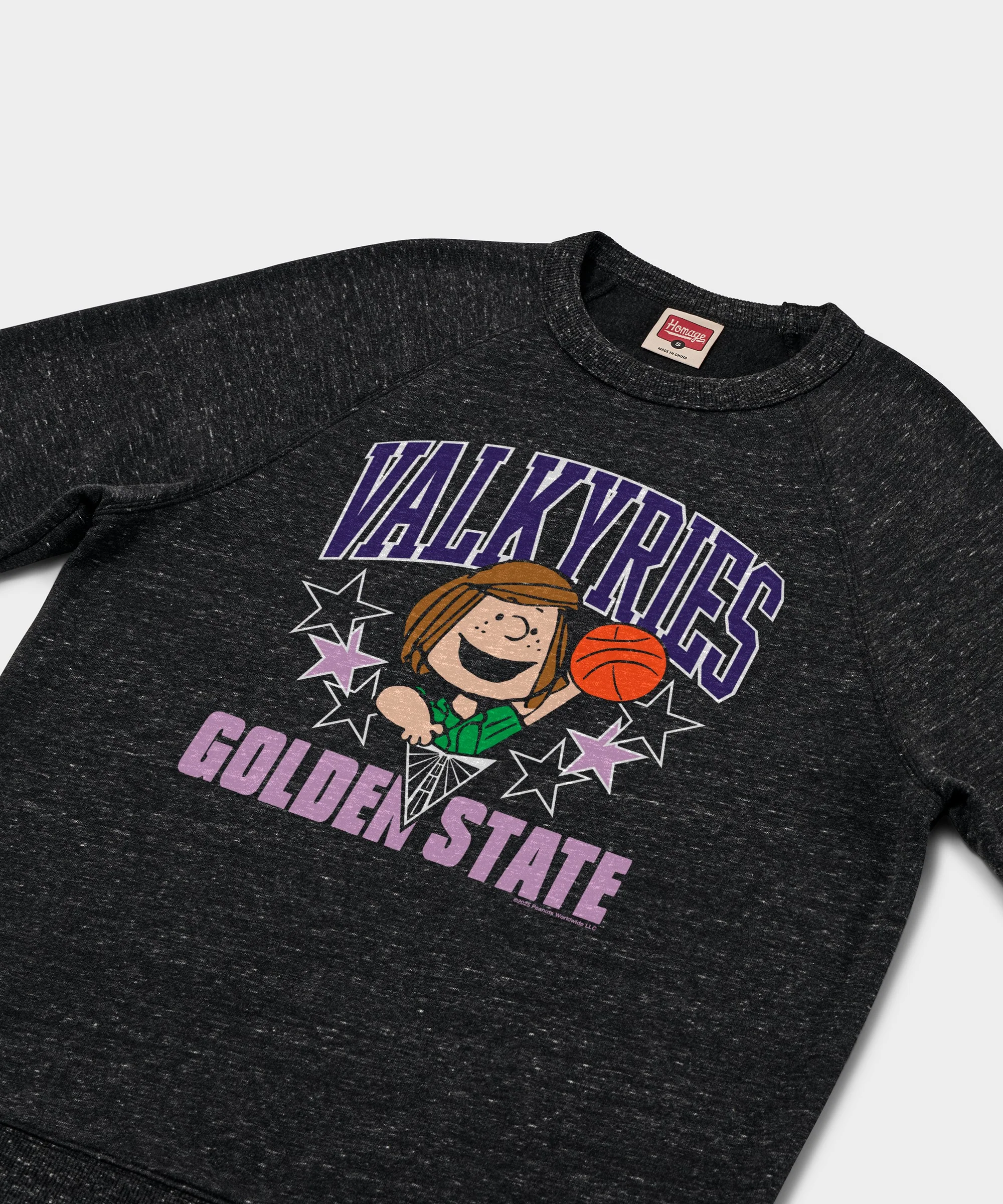 Peanuts Peppermint Patty x Golden State Valkyries Crewneck - Image 2