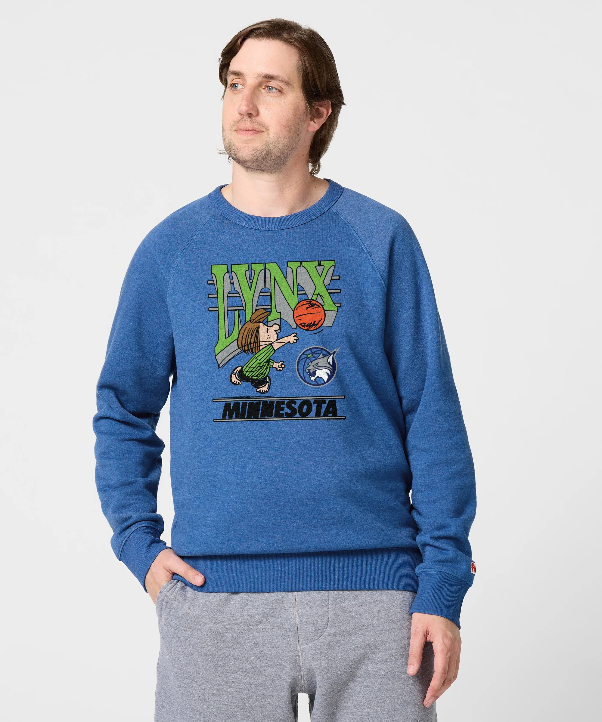 Peanuts Peppermint Patty x Minnesota Lynx Crewneck - Image 3