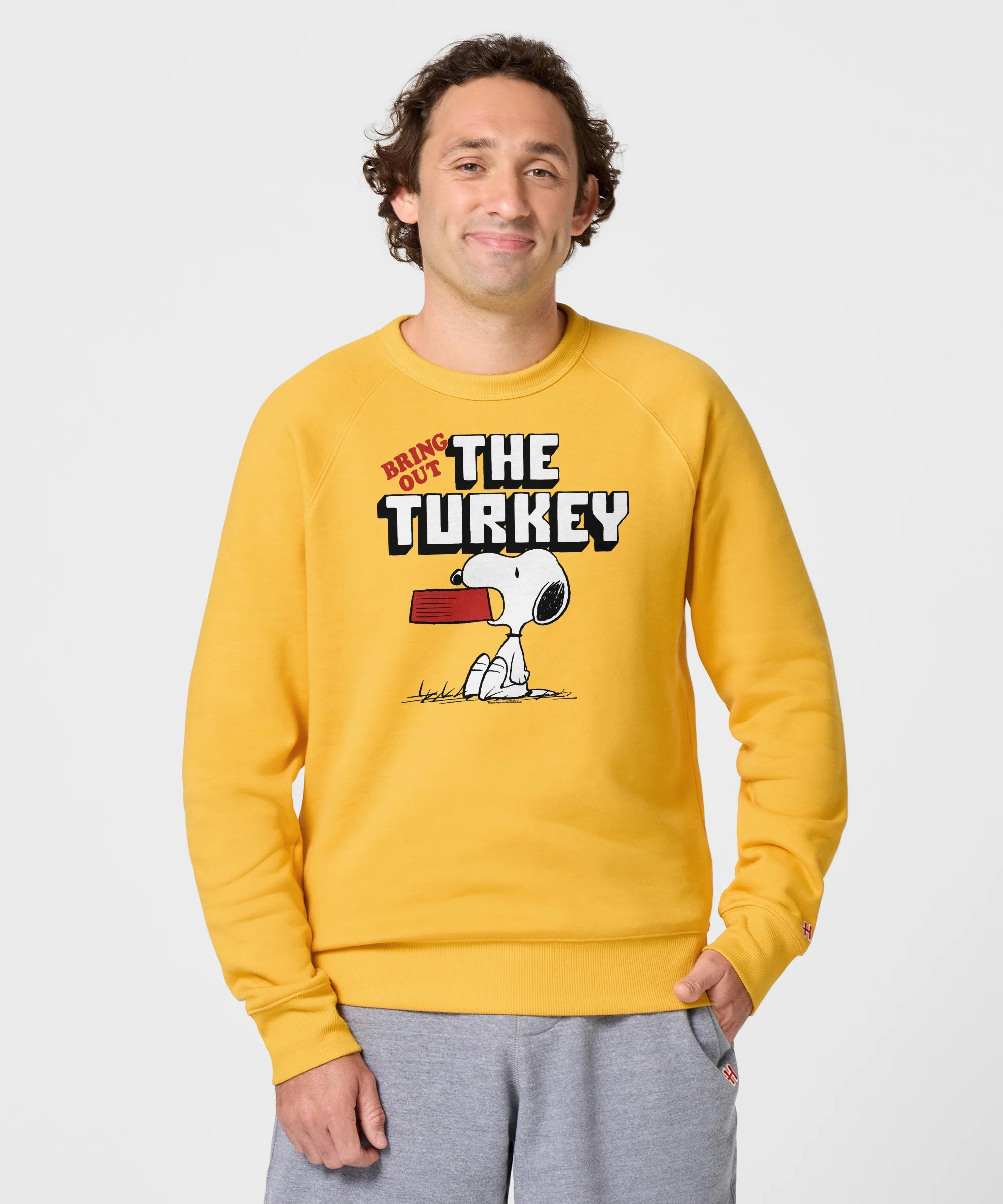 Peanuts Snoopy Bring Out The Turkey Crewneck - Image 3