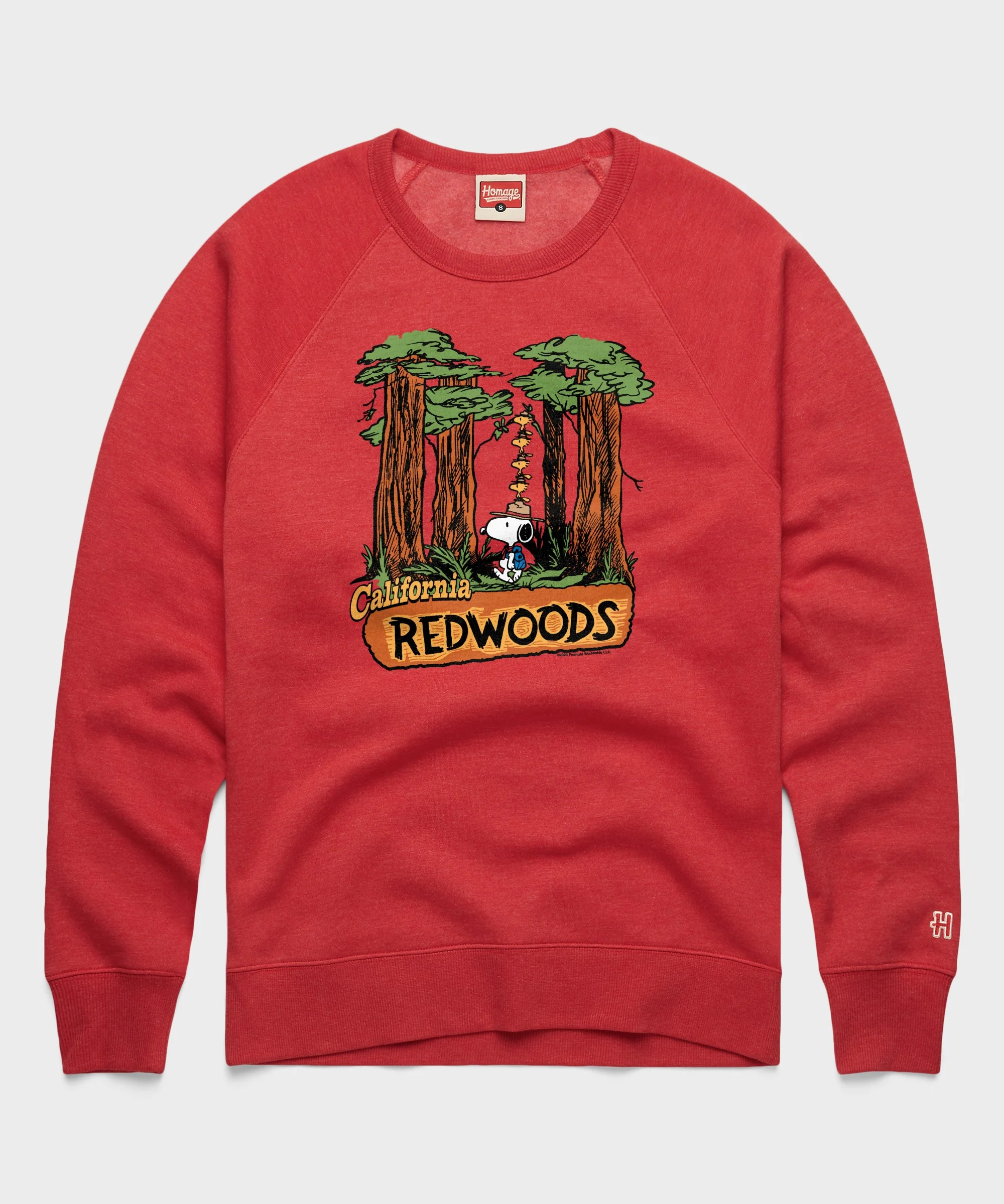 Peanuts Snoopy x California Redwoods Crewneck
