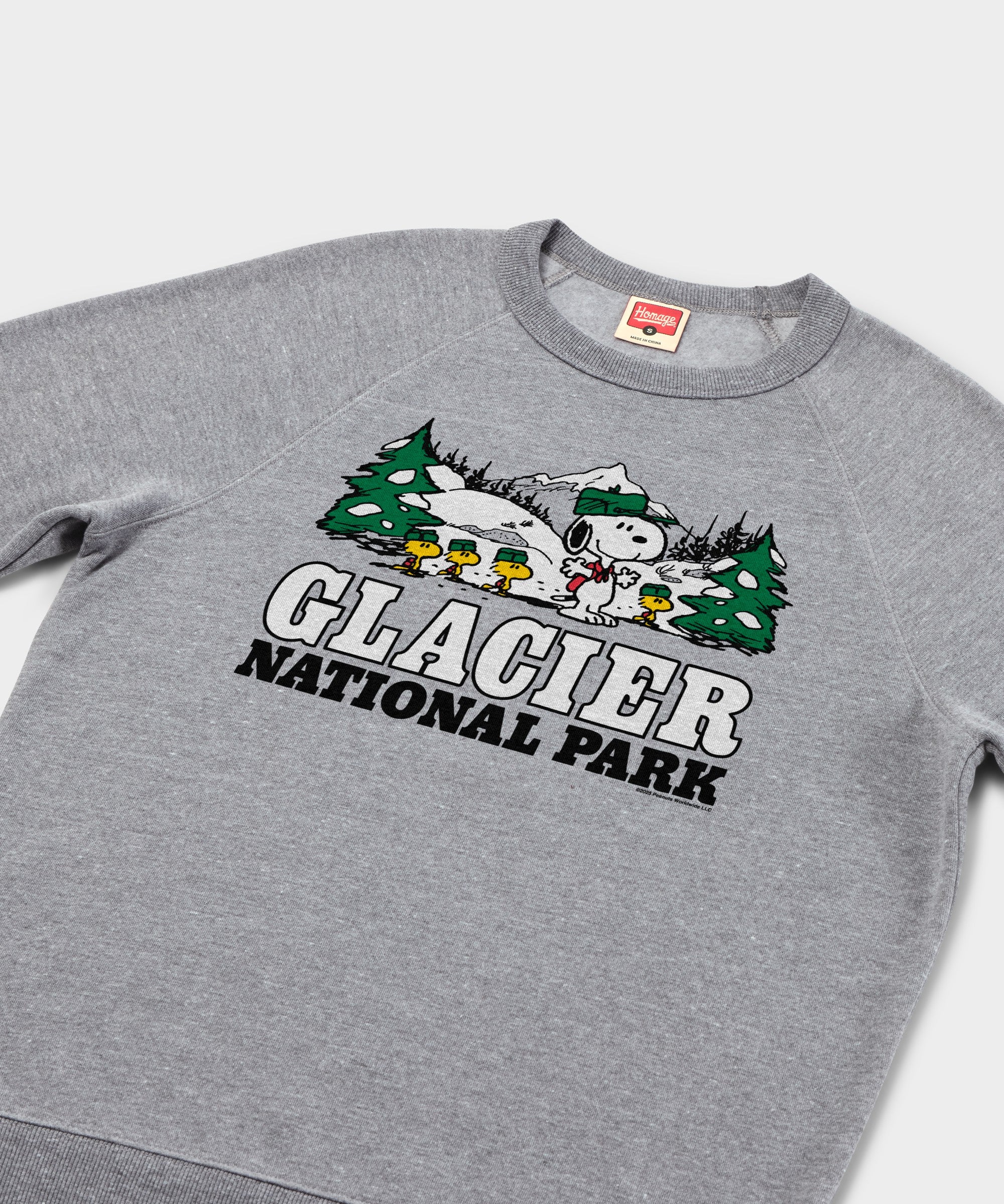Peanuts Snoopy x Glacier National Park Crewneck - Image 2