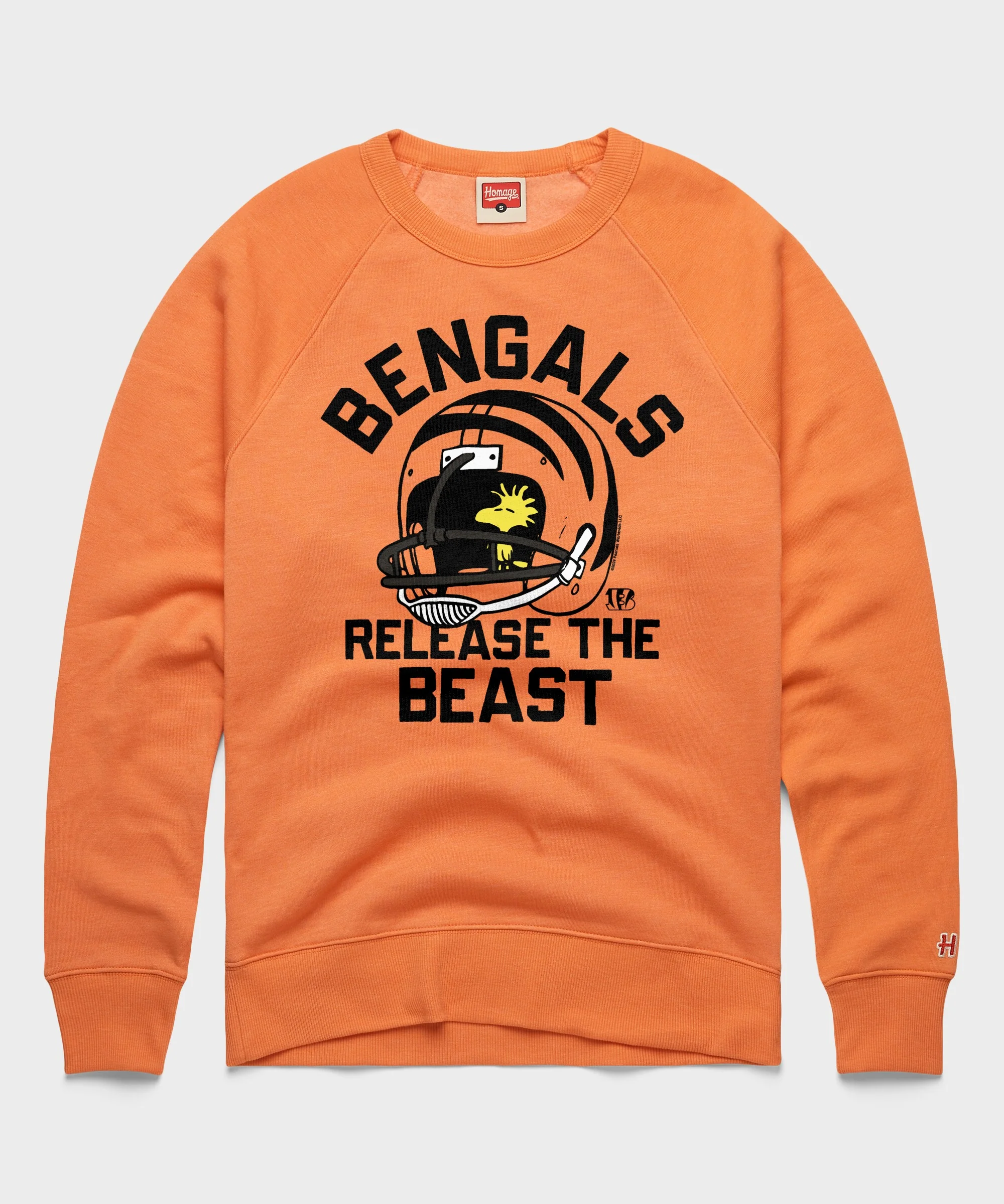 Peanuts x Cincinnati Bengals Release The Beast Crewneck