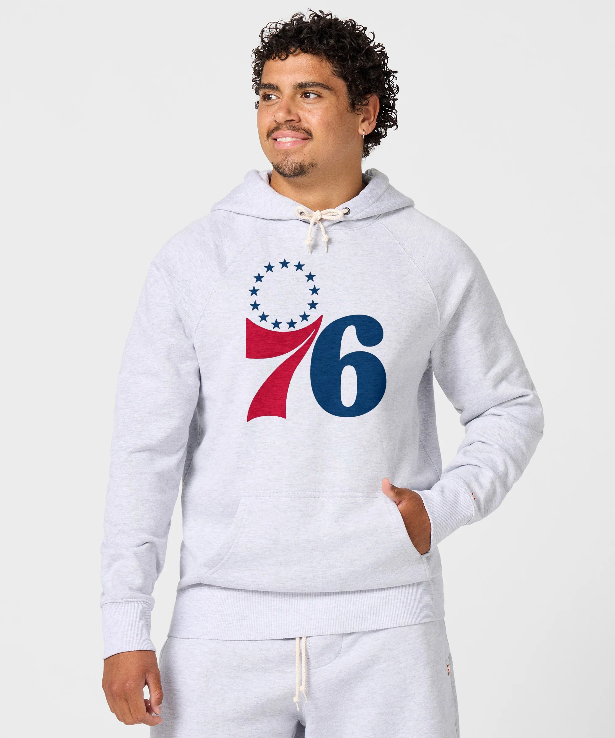 Philadelphia 76ers Logo Hoodie - Image 3