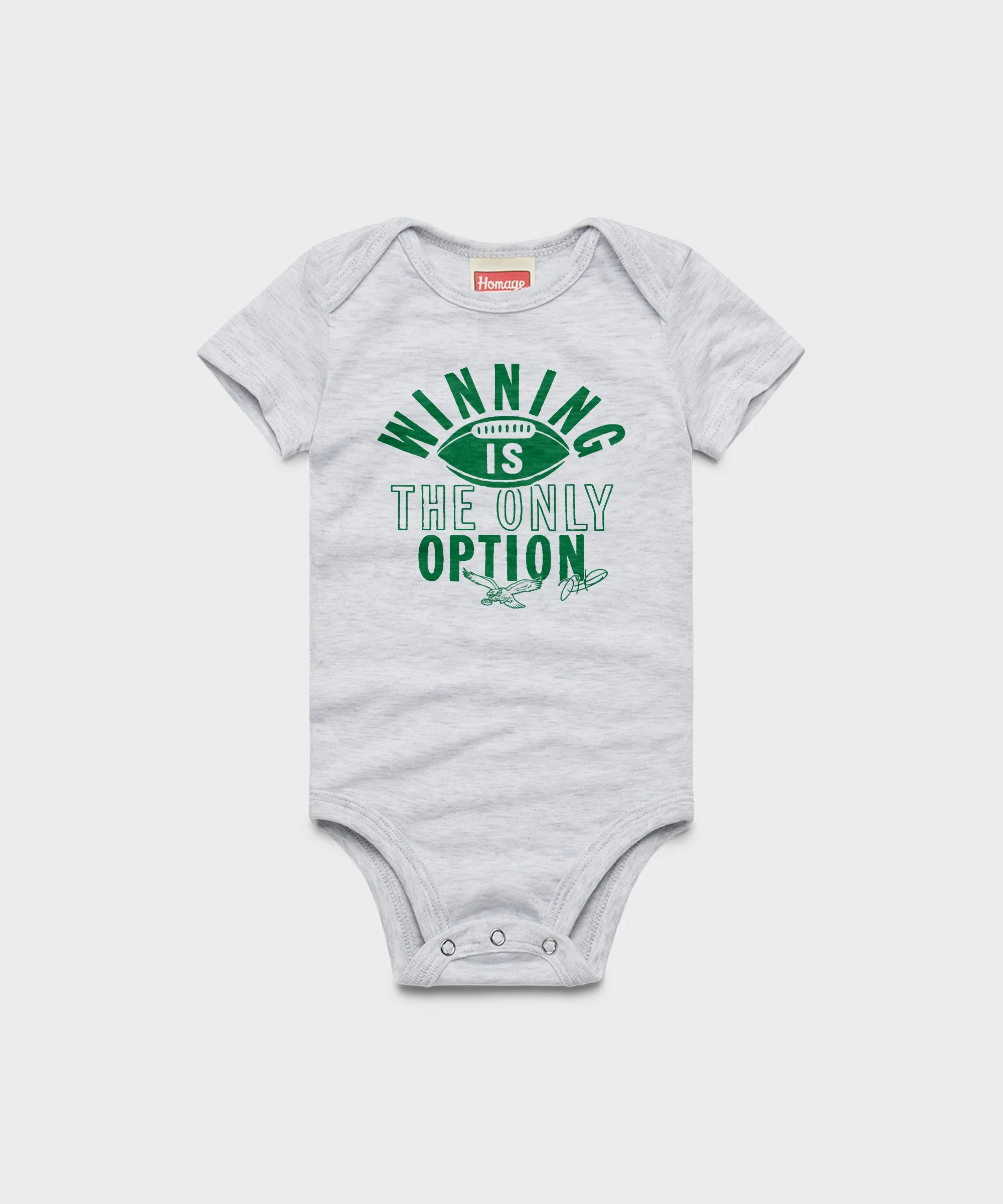Philadelphia Eagles Jalen Hurts Winning Is The Only Option Baby One Piece