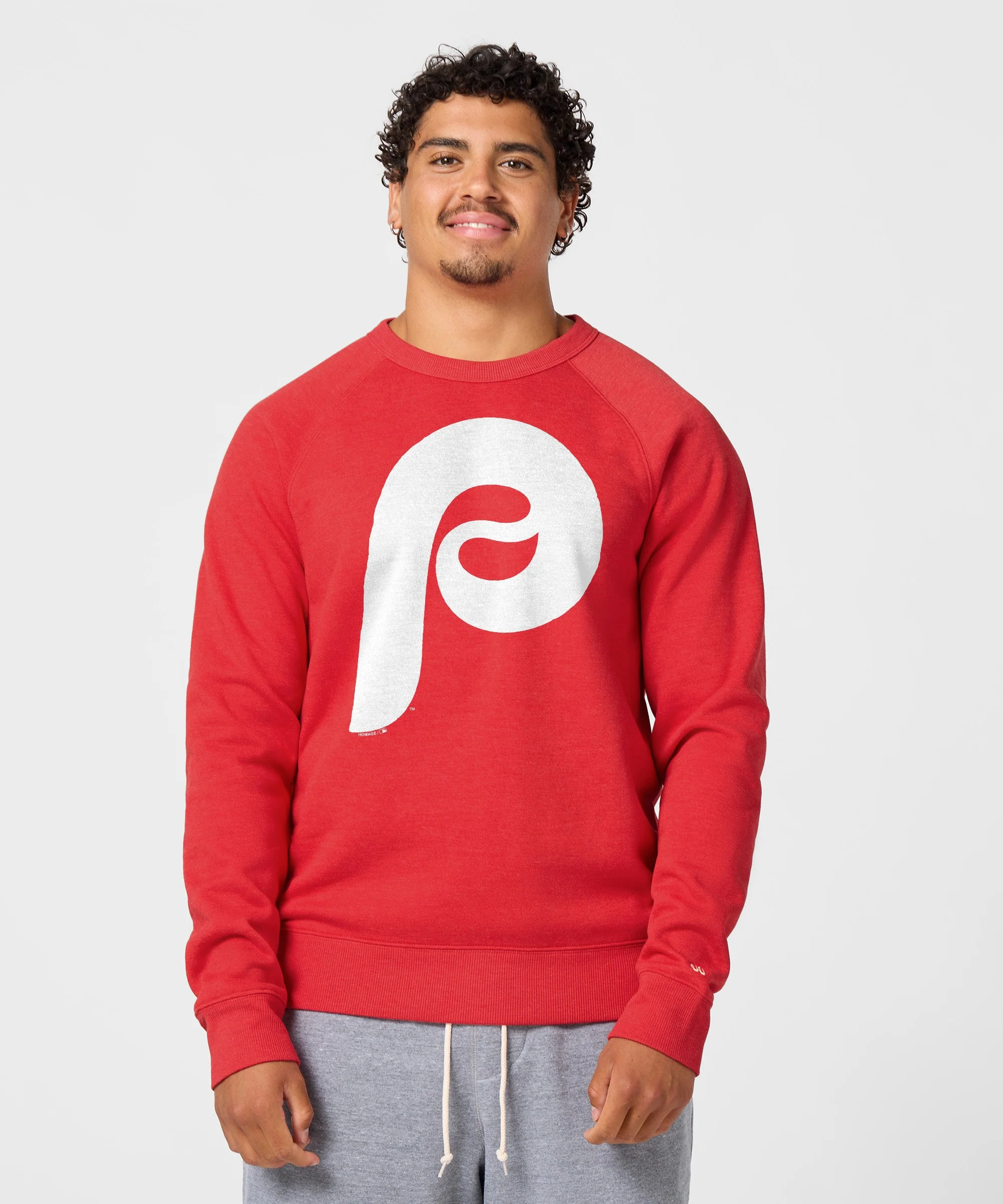 Philadelphia Phillies Cap Logo '70 Crewneck - Image 3