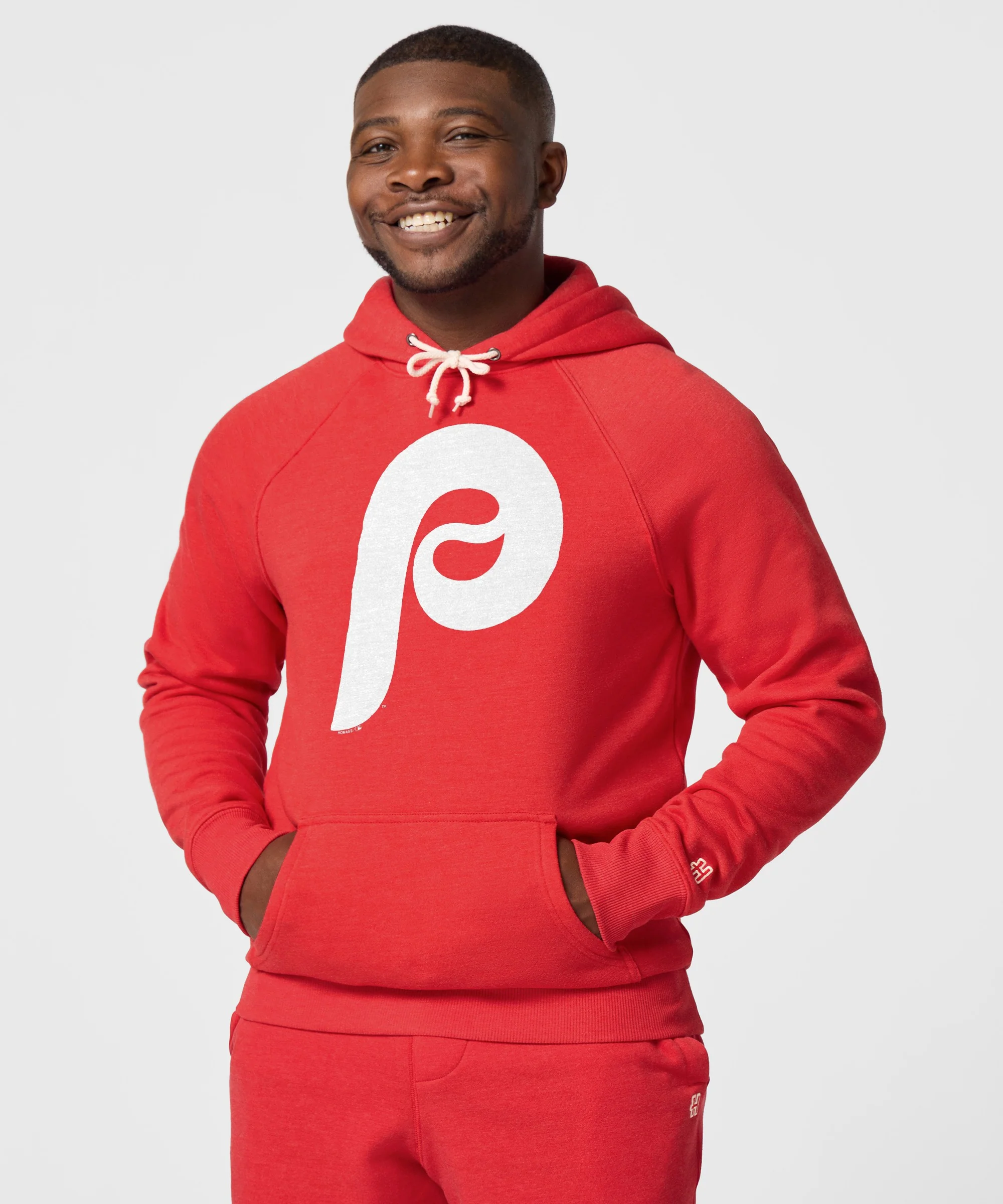 Philadelphia Phillies Cap Logo '70 Hoodie - Image 3