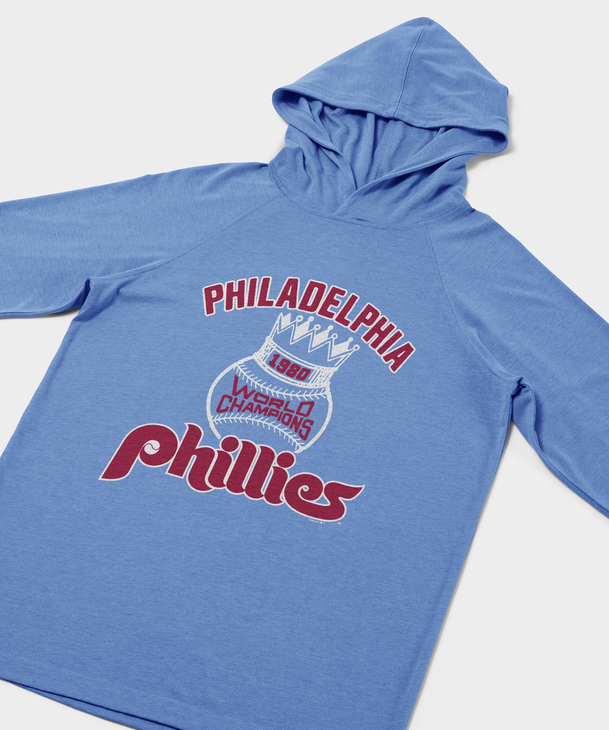 Philadelphia Phillies World Champions 1980 Lightweight Hoodie - Image 2