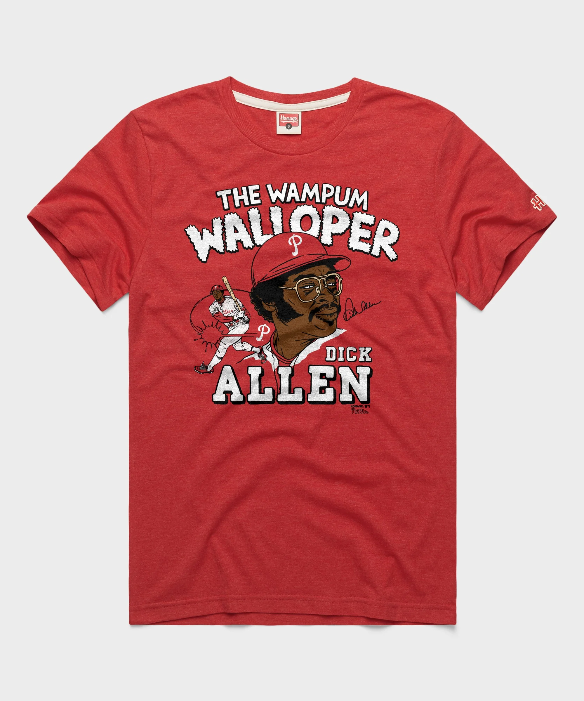 Phillies Dick Allen Signature The Wampum Walloper