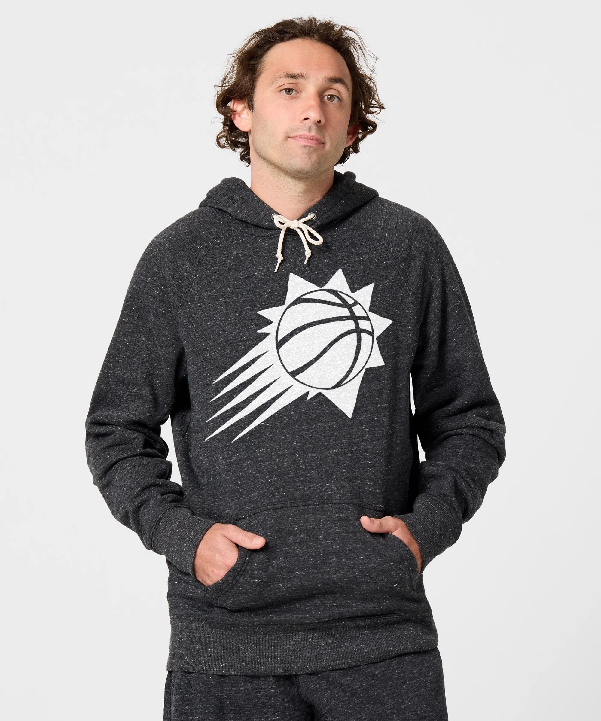Phoenix Suns Blacktop Logo Hoodie - Image 3