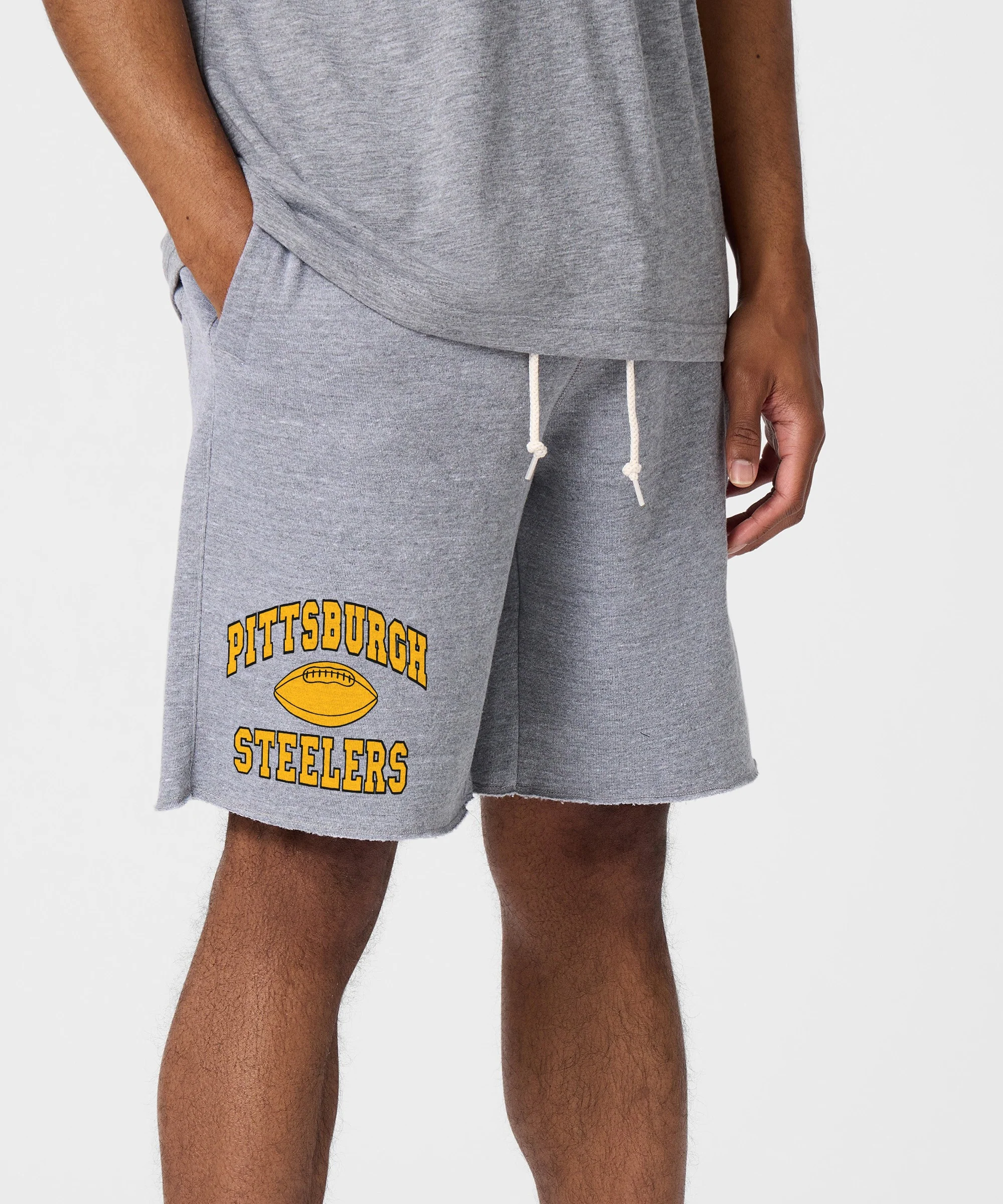 Pittsburgh Steelers Gridiron Sweat Shorts - Image 3