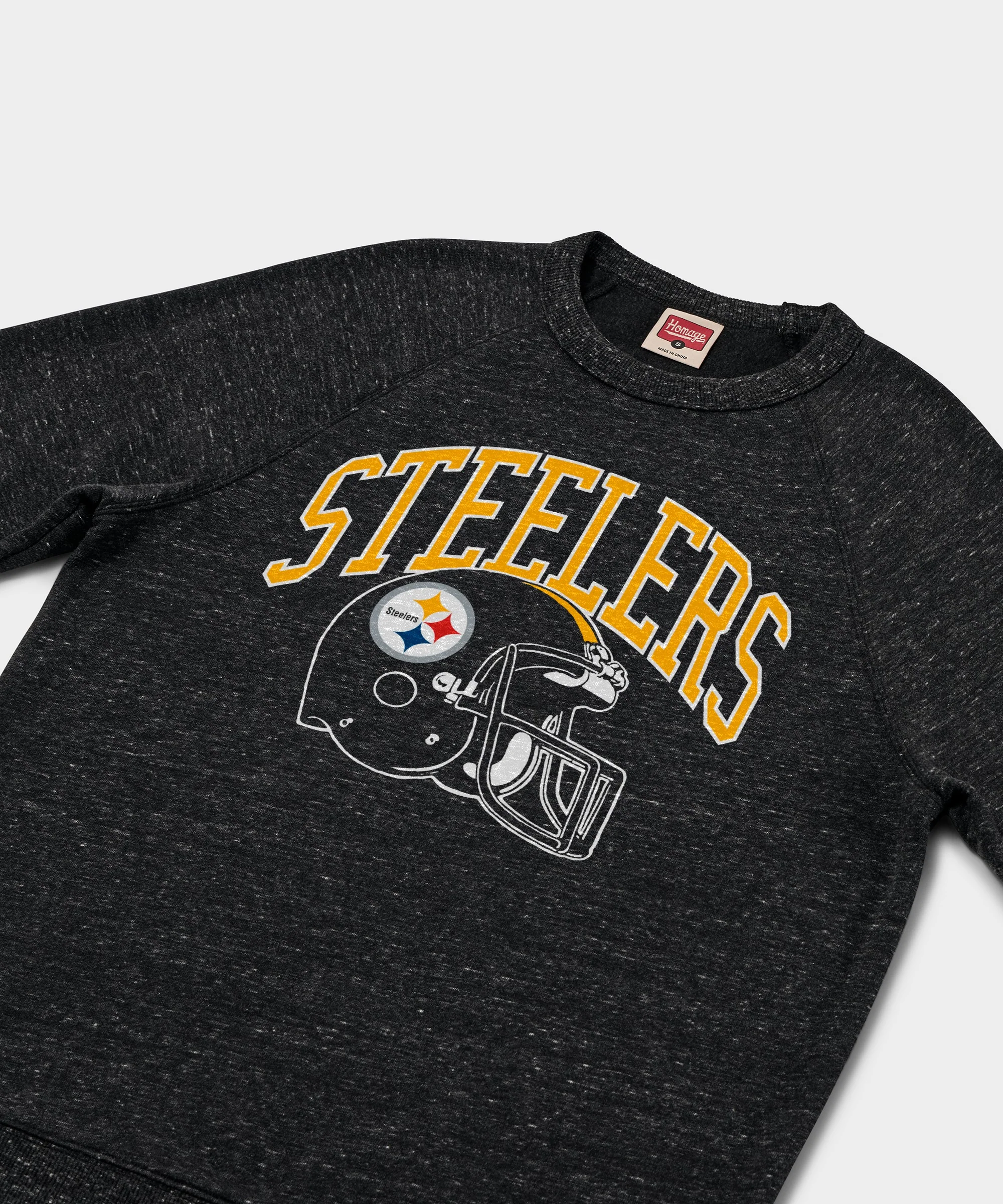 Pittsburgh Steelers Helmet Crewneck - Image 2