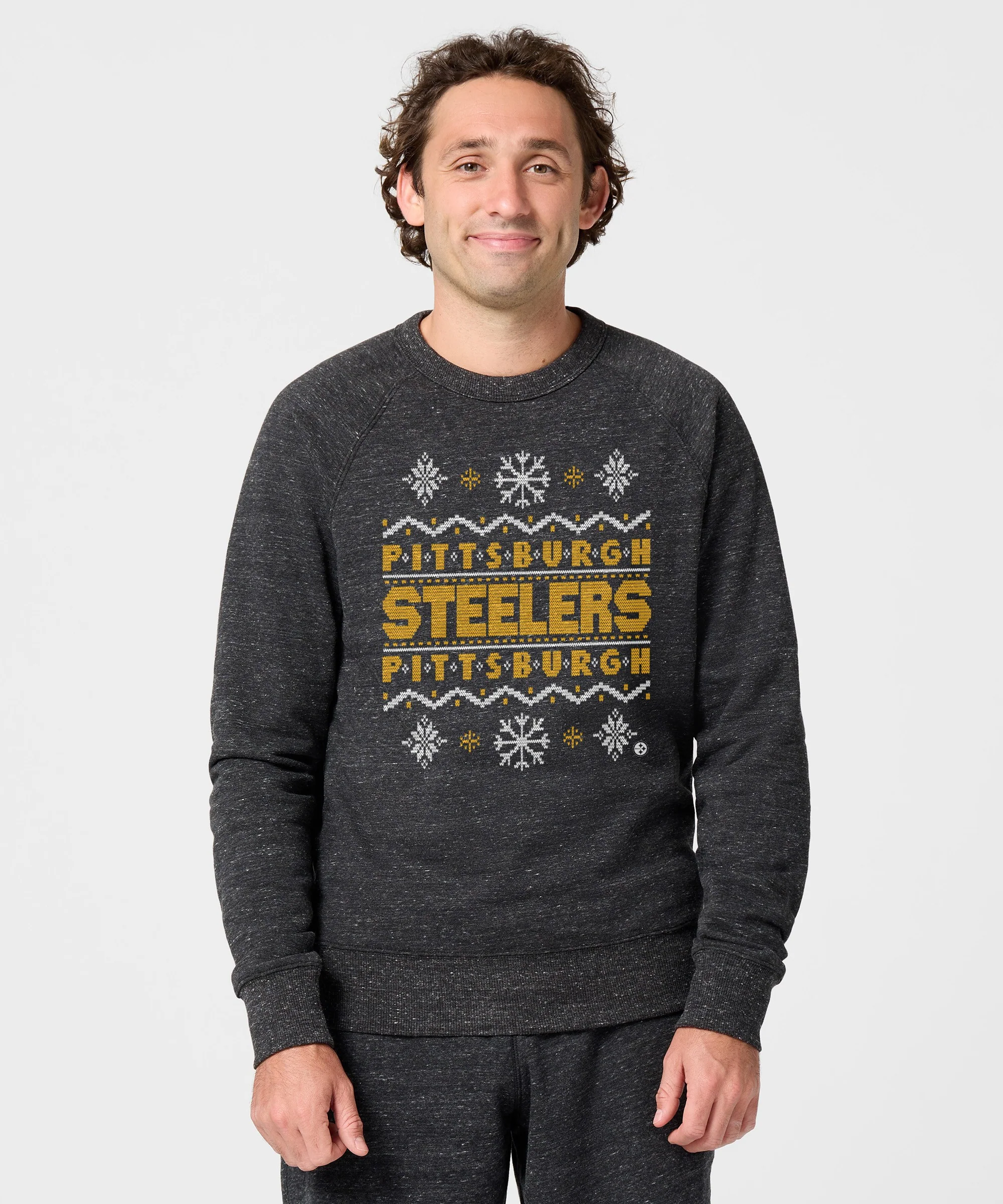 Pittsburgh Steelers Holiday Crewneck - Image 3