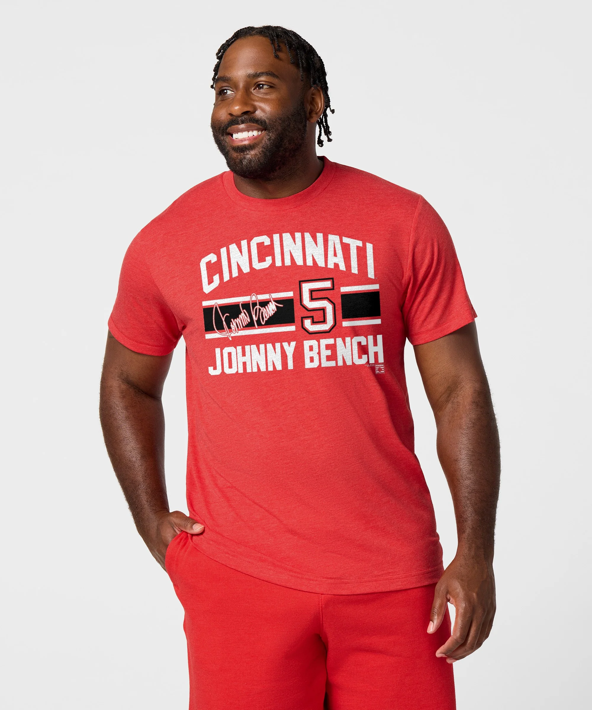 Reds Johnny Bench Signature Jersey - Image 3