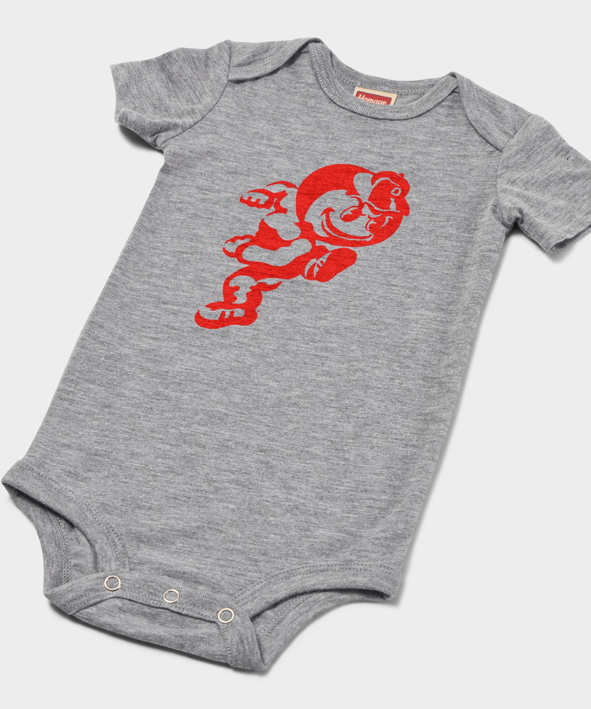 Running Brutus The Buckeye Baby One Piece - Image 2