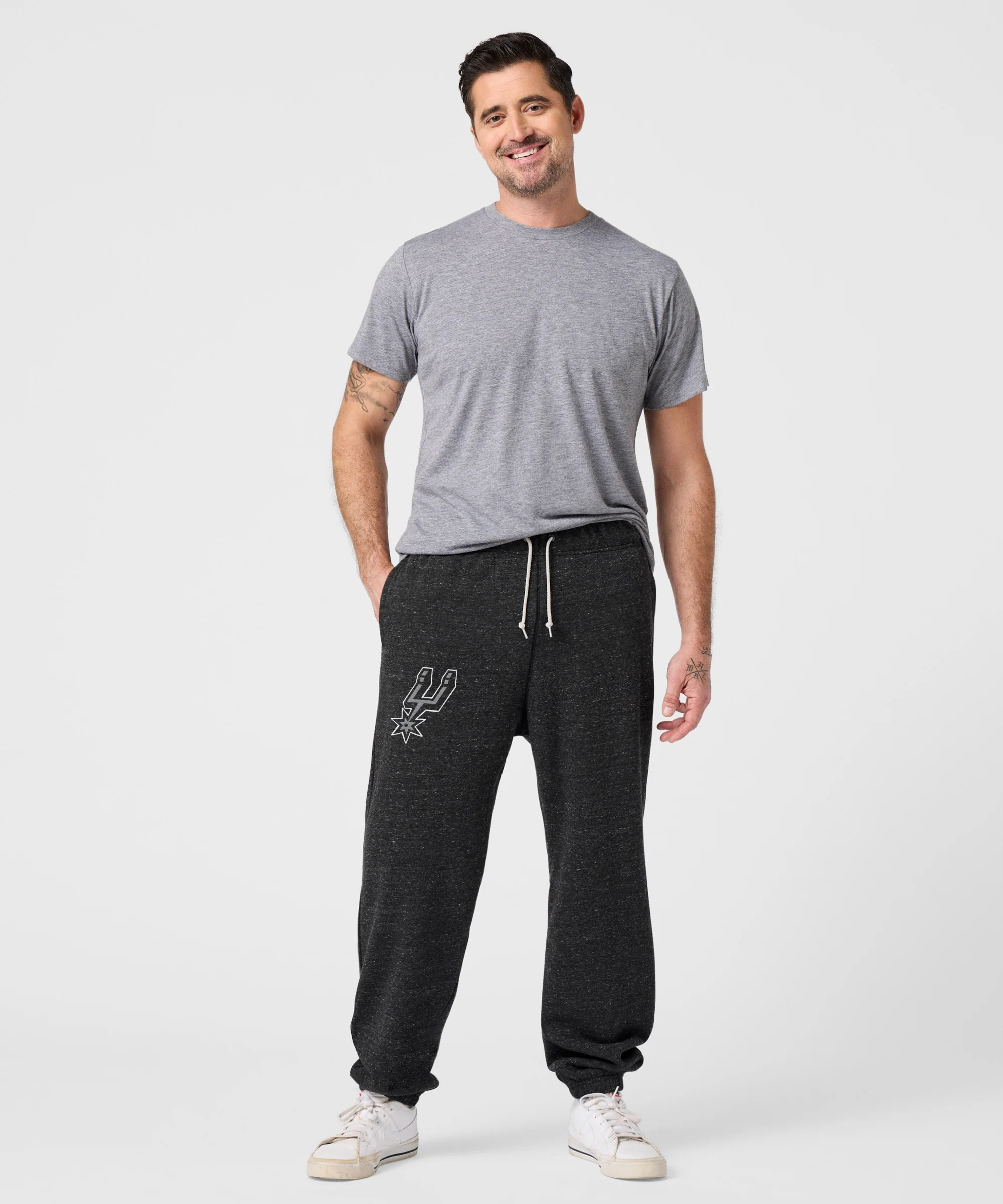San Antonio Spurs Logo Sweatpants - Image 5