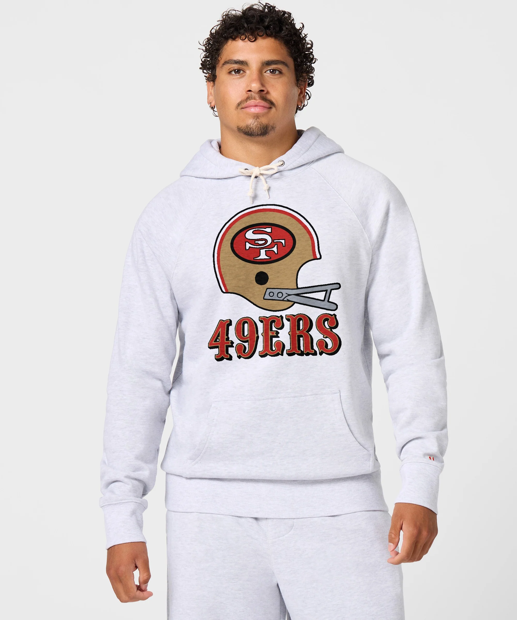 San Francisco 49ers Big Helmet Hoodie - Image 3