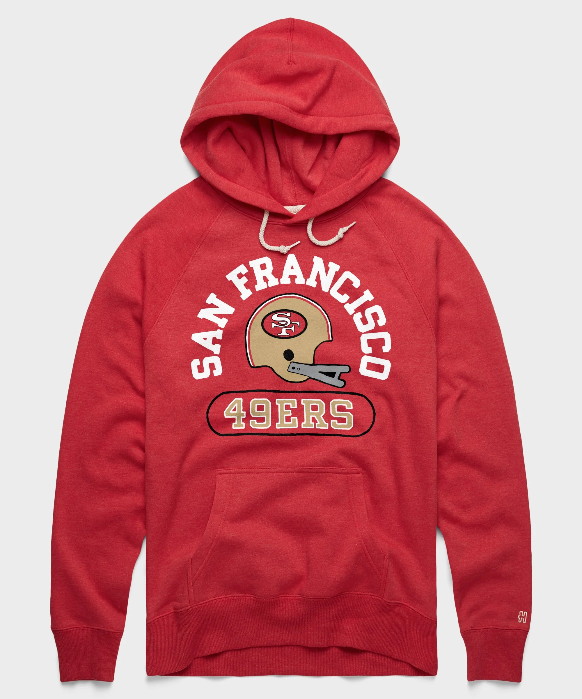 San Francisco 49ers Throwback Helmet Hoodie