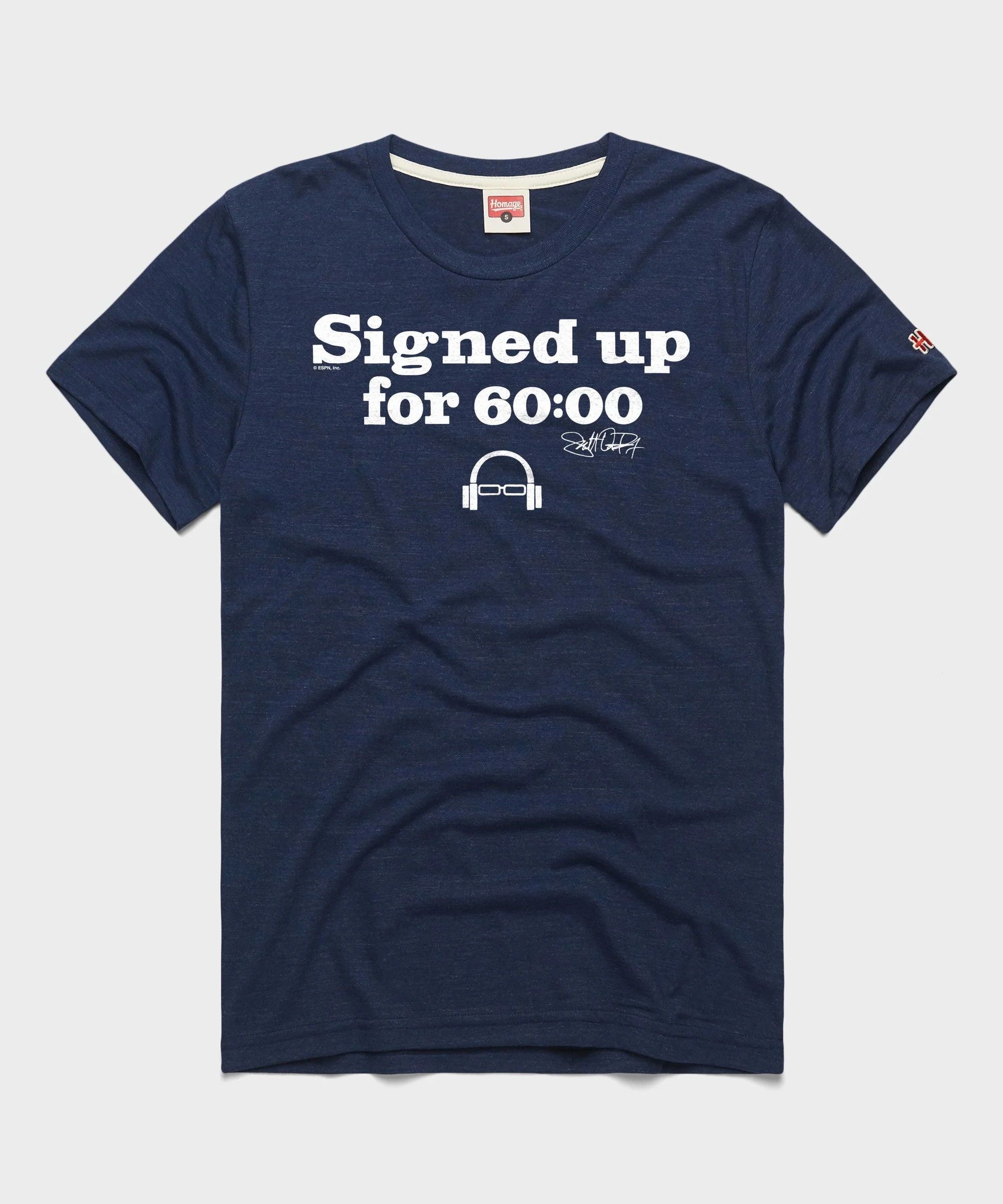 Scott Van Pelt Signed Up For 60:00