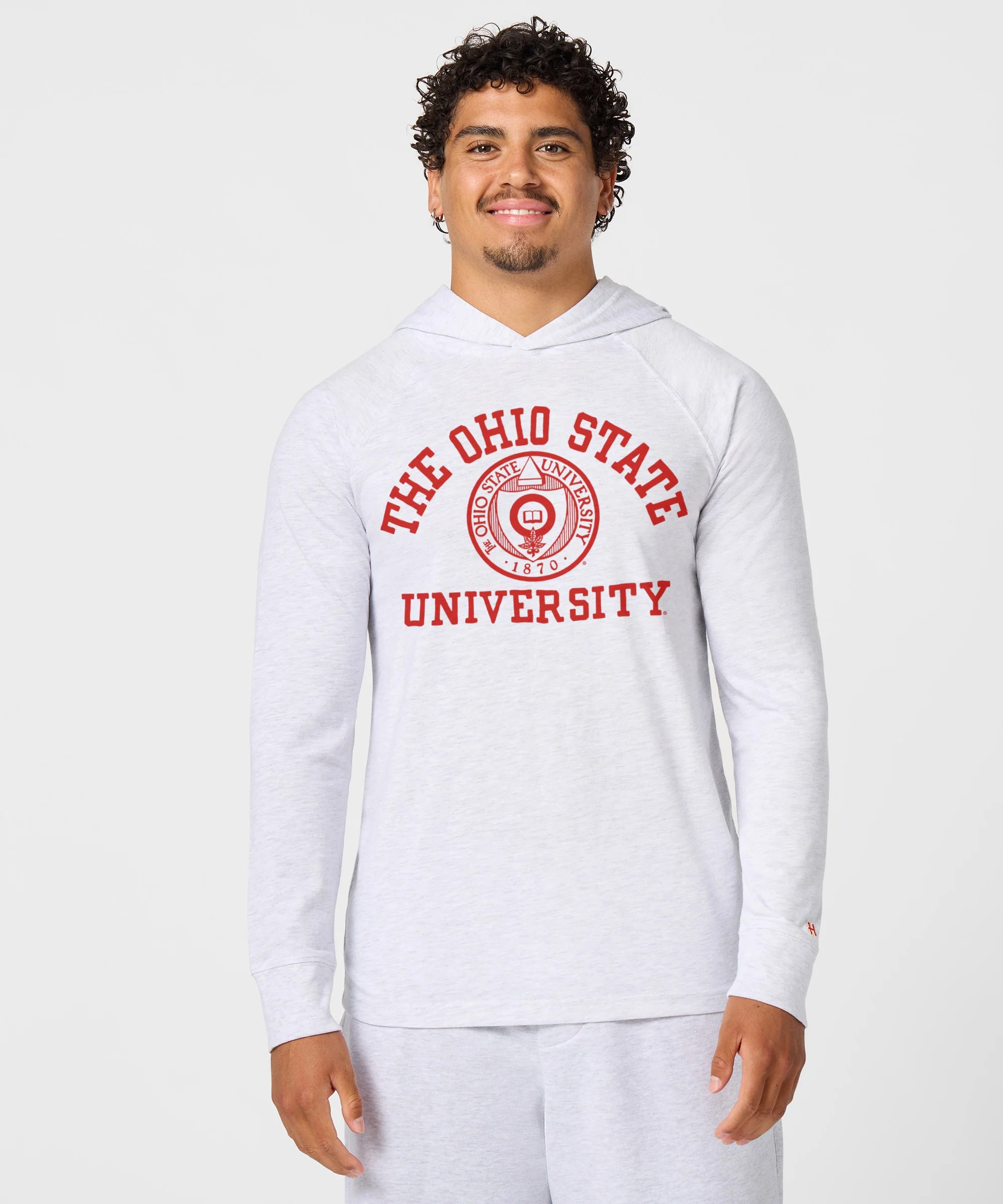 Seal Of The Ohio State University Lightweight Hoodie - Image 3