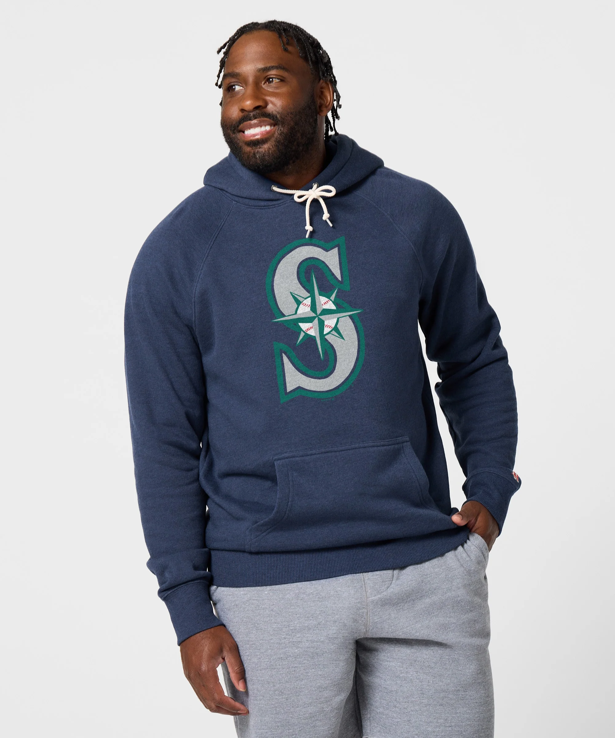 Seattle Mariners Cap Logo '93 Hoodie - Image 3