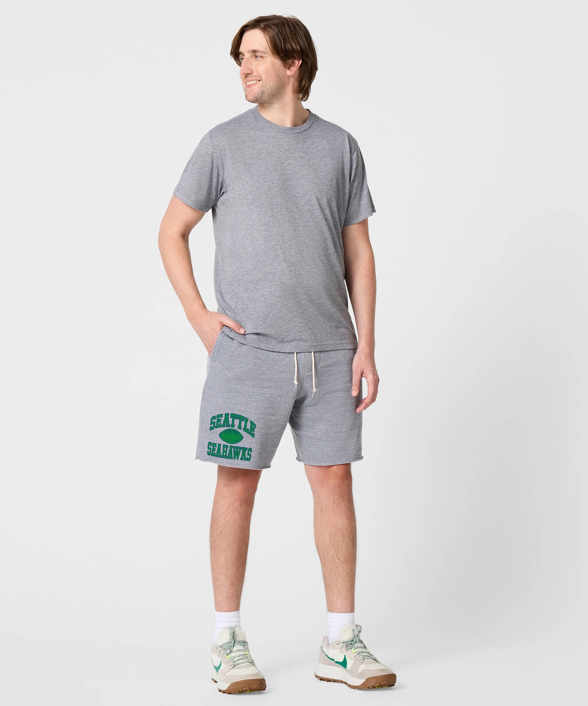Seattle Seahawks Gridiron Sweat Shorts - Image 5