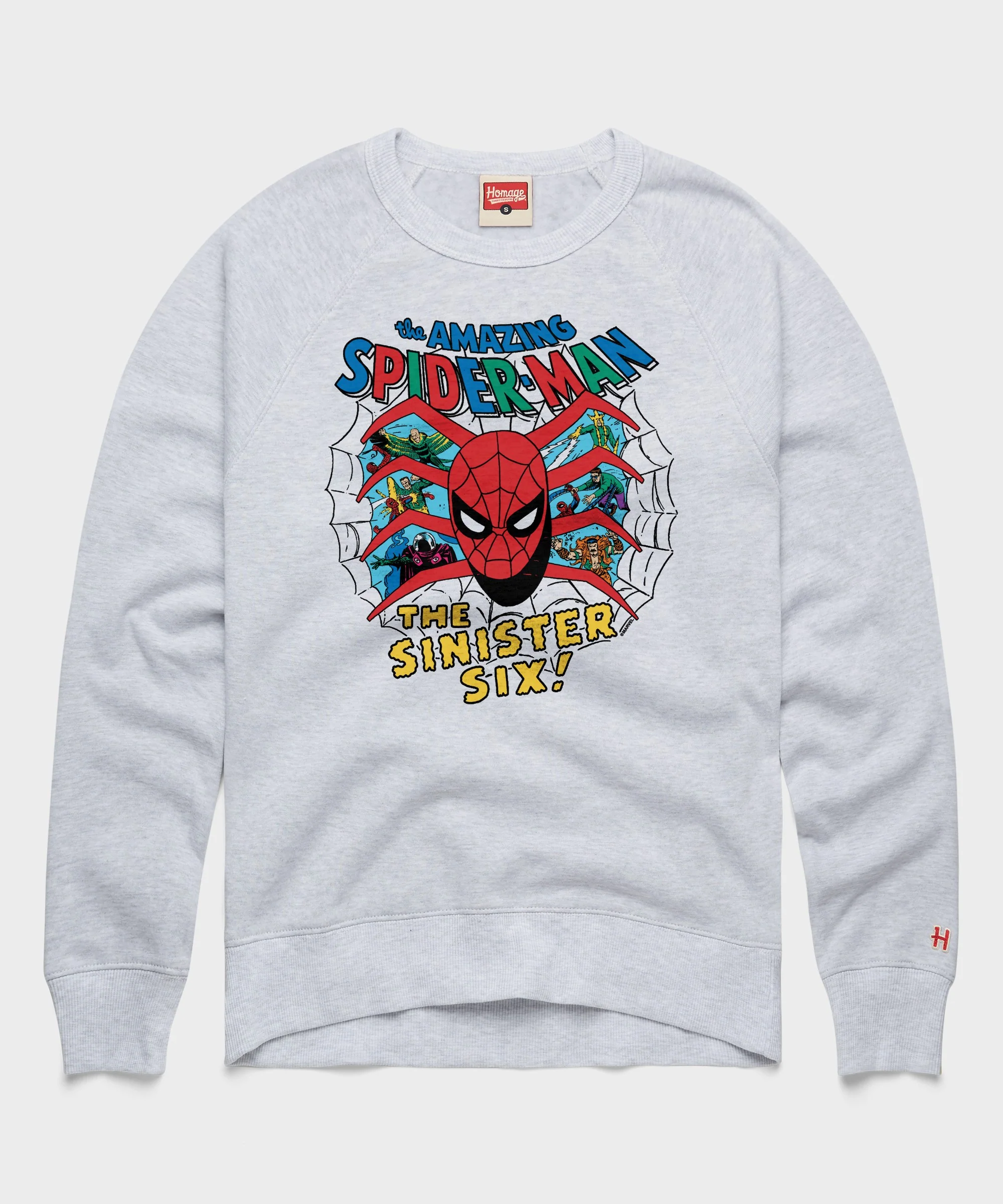Spider-Man The Sinister Six Crewneck