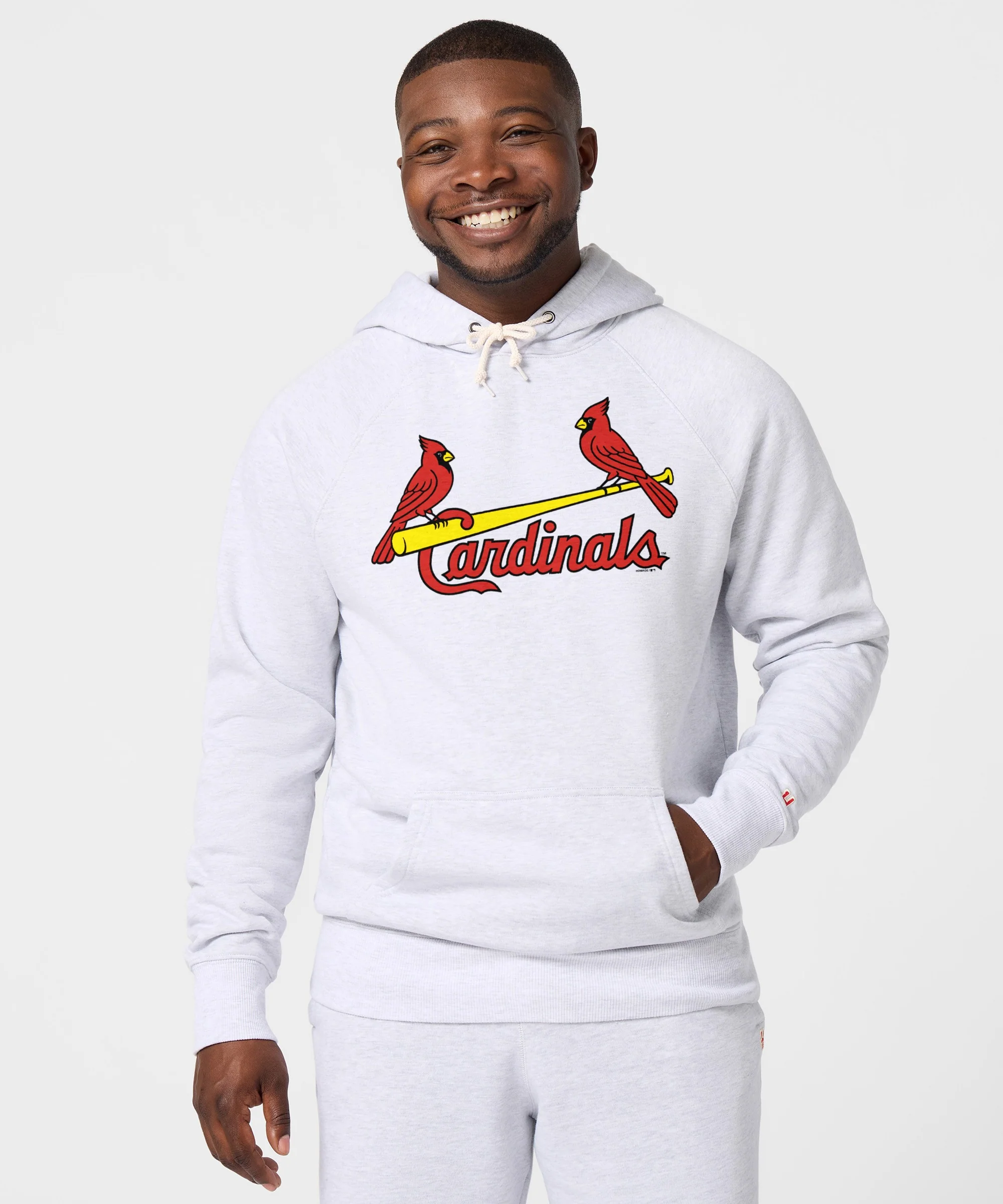 St. Louis Cardinals Jersey Logo '99 Hoodie - Image 5