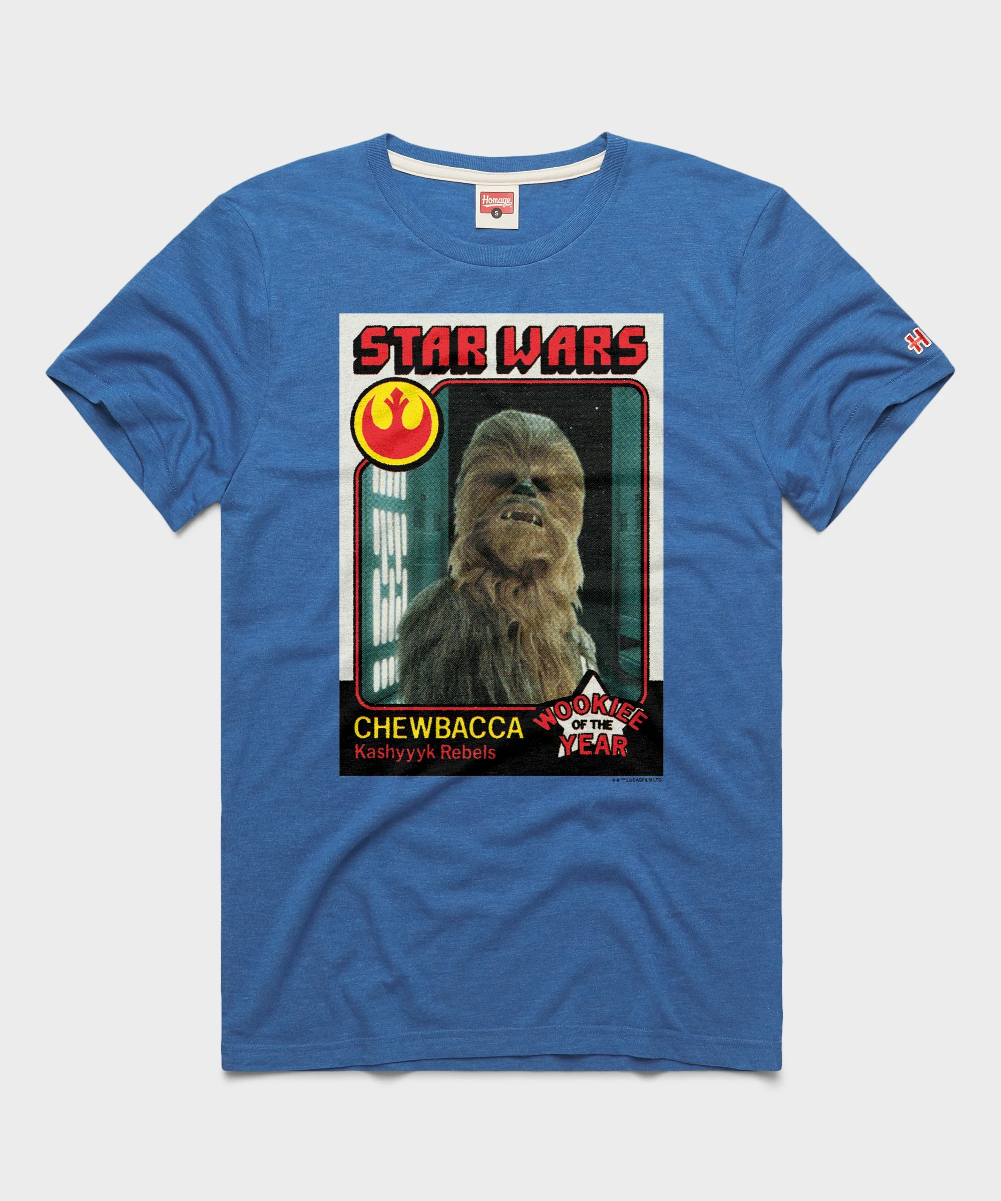 Star Wars Chewbacca Wookie Of The Year Card