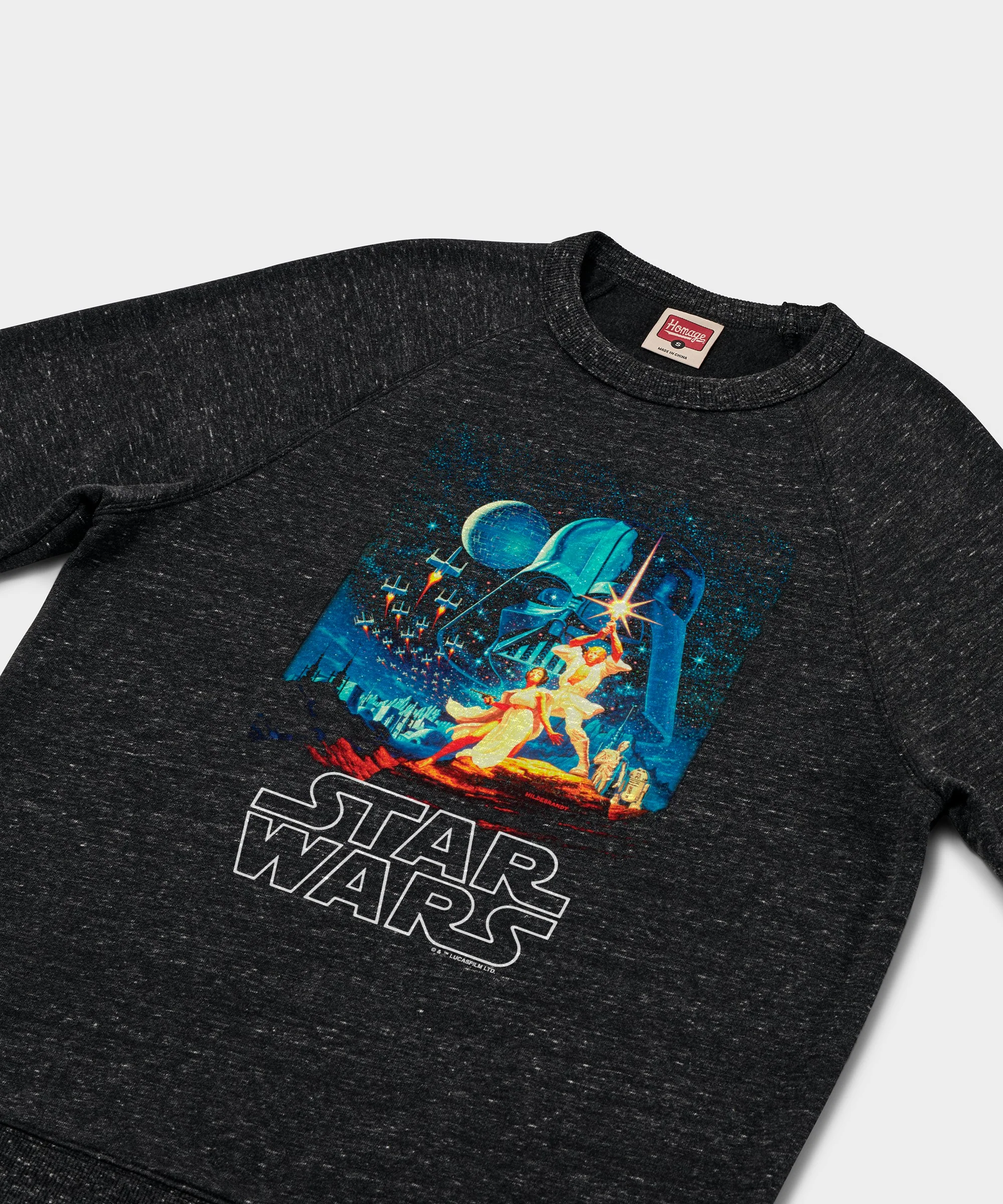 Star Wars Episode IV A New Hope Poster Crewneck - Image 2