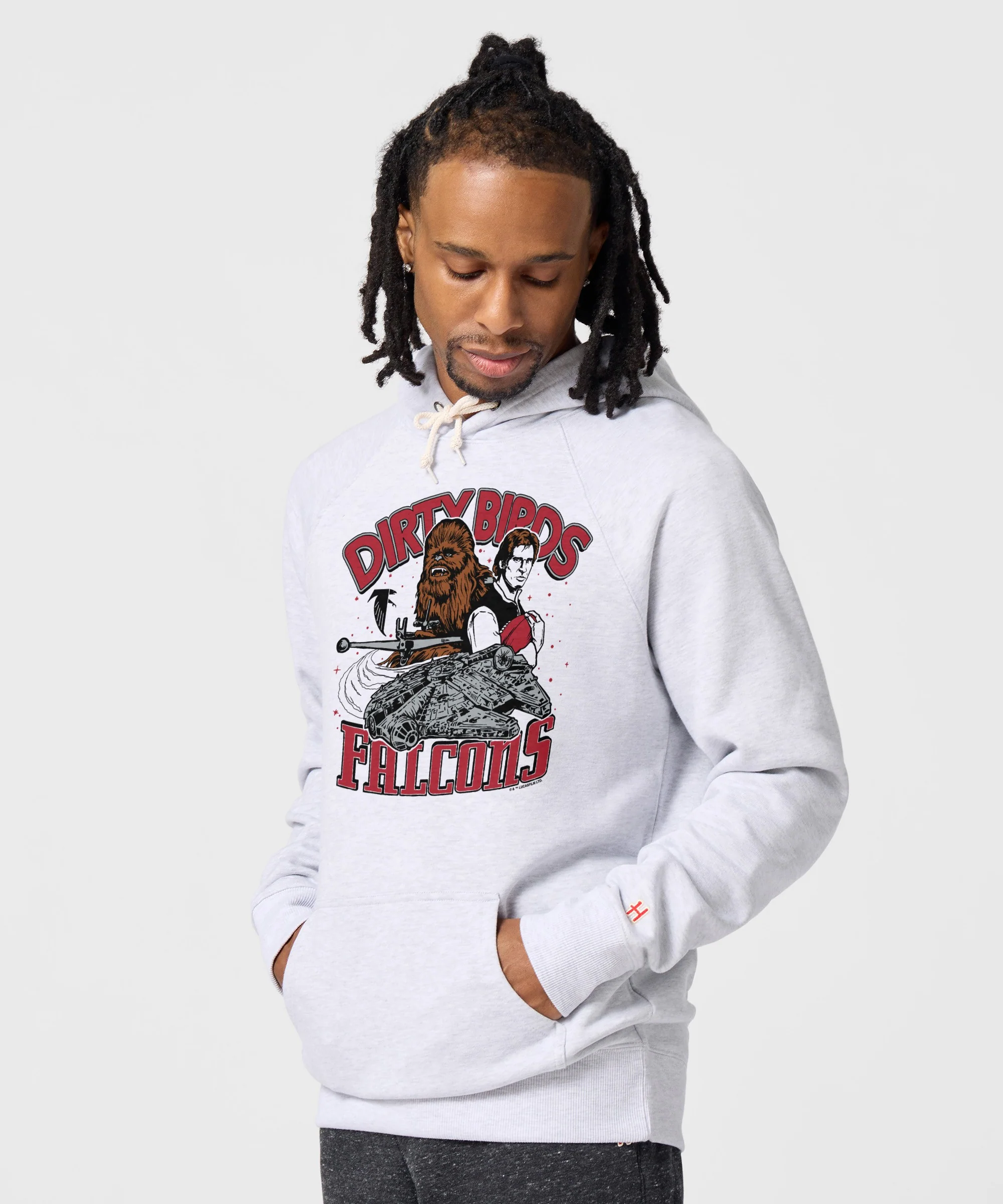 Star Wars x Atlanta Falcons Light Side Hoodie - Image 3