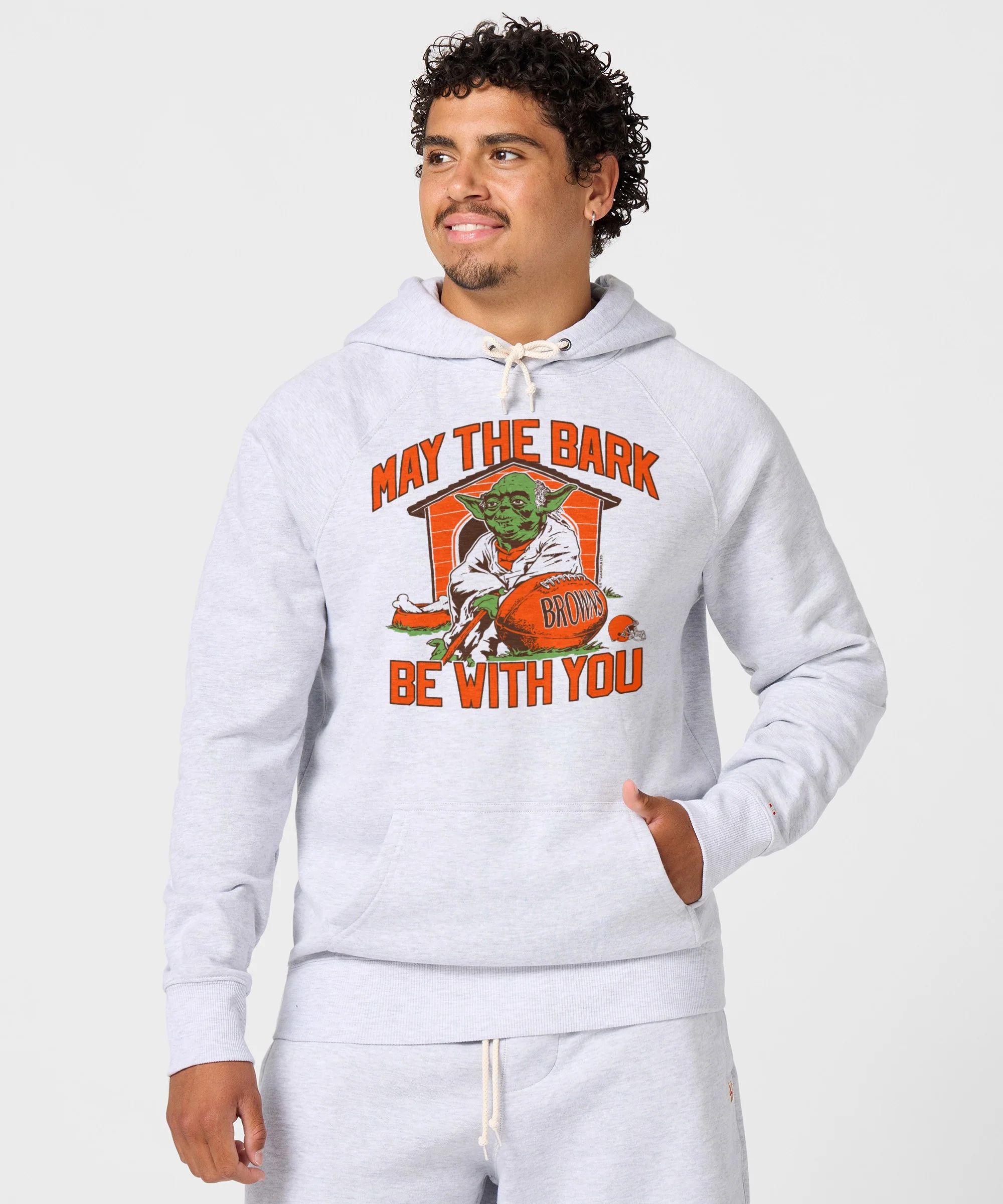 Star Wars x Cleveland Browns Light Side Hoodie - Image 3