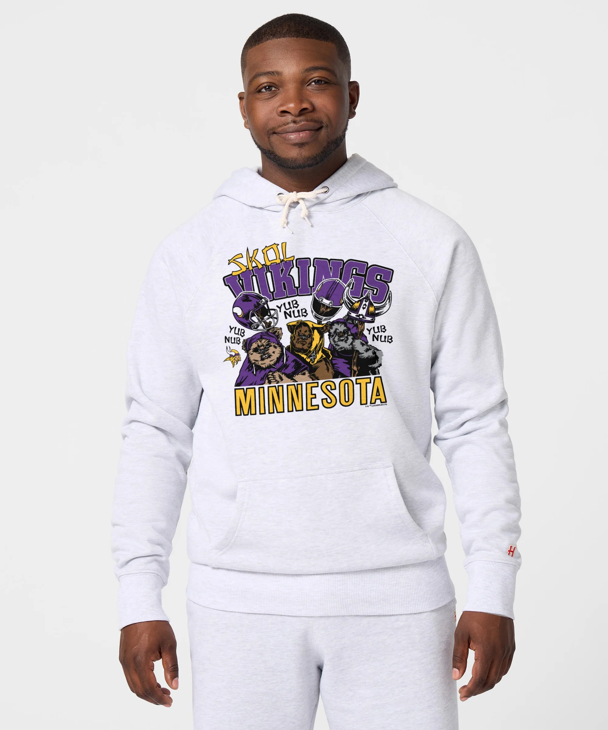 Star Wars x Minnesota Vikings Light Side Hoodie - Image 3