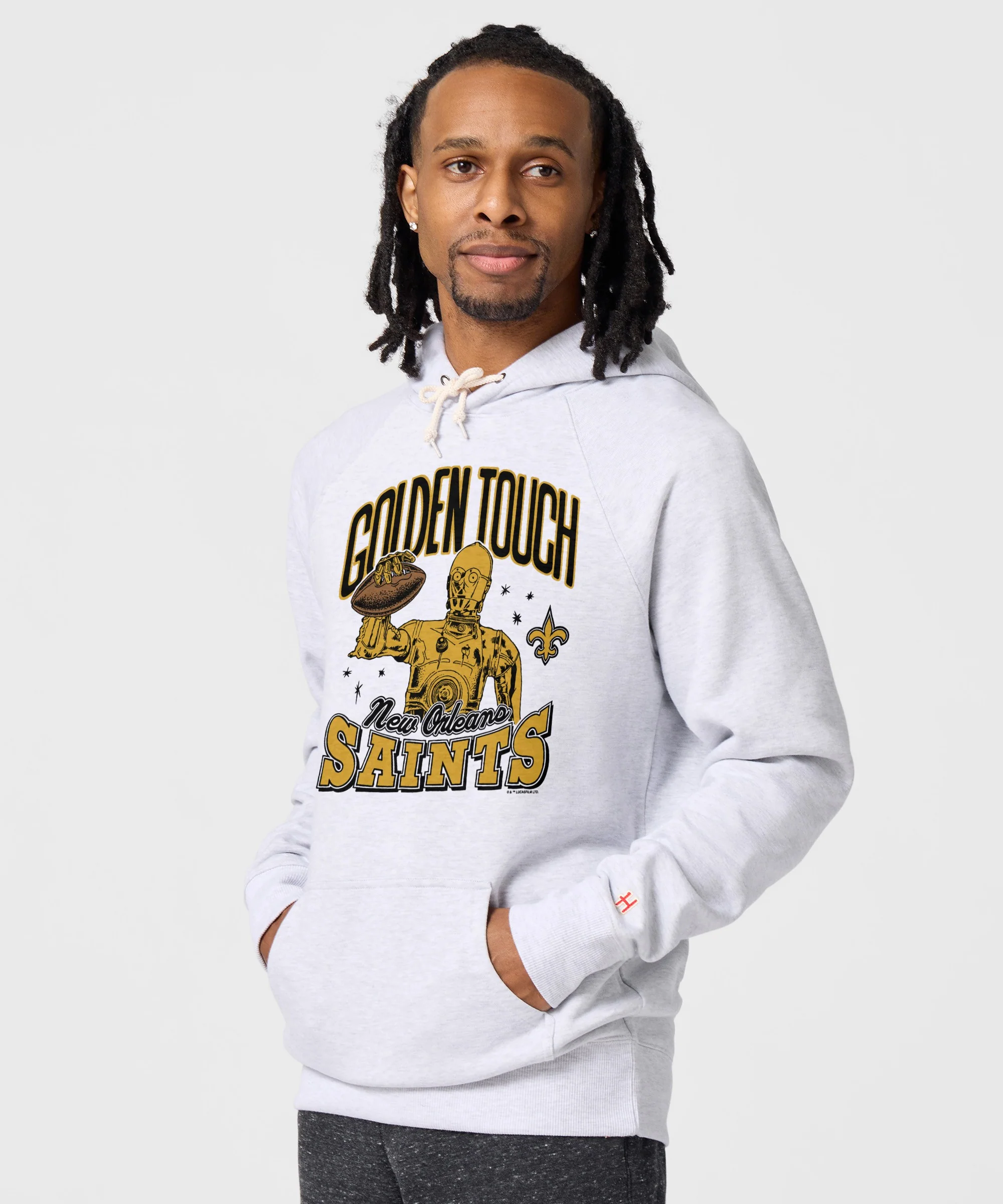 Star Wars x New Orleans Saints Light Side Hoodie - Image 3