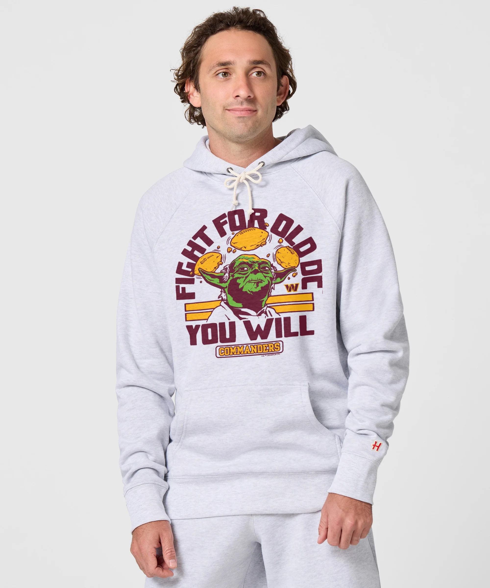 Star Wars x Washington Commanders Light Side Hoodie - Image 3