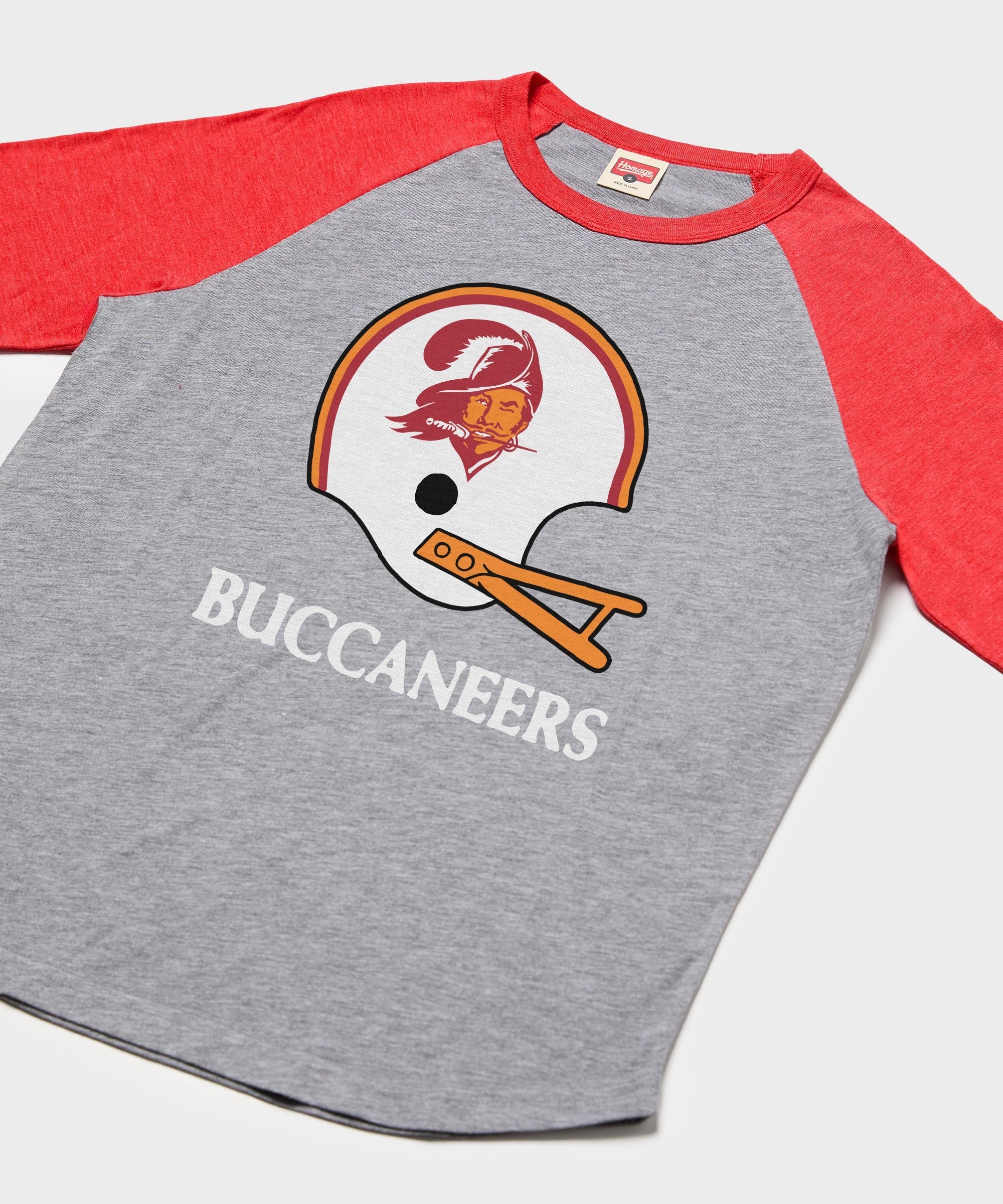 Tampa Bay Buccaneers Big Helmet Raglan - Image 2