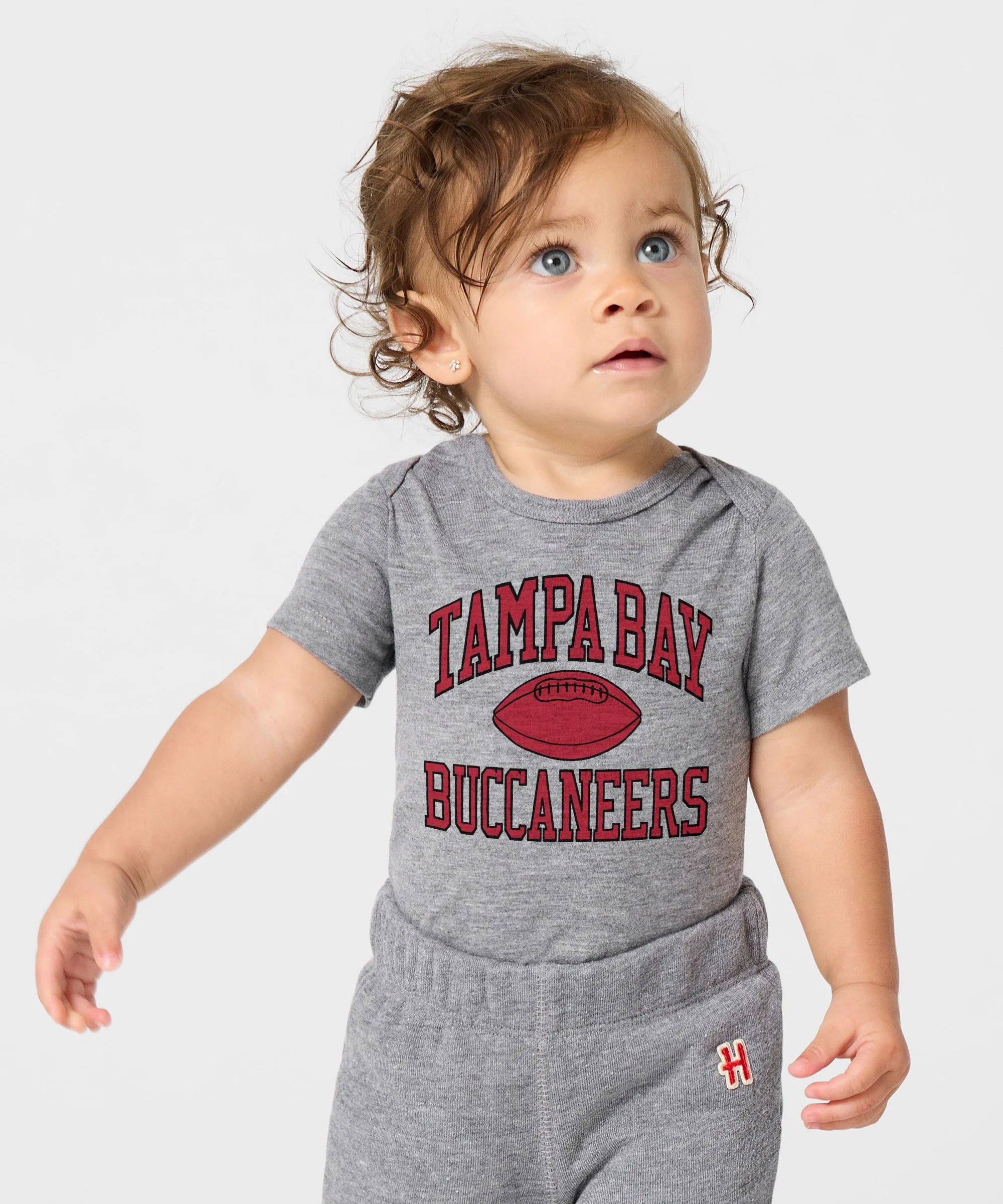 Tampa Bay Buccaneers Gridiron Baby One Piece - Image 3