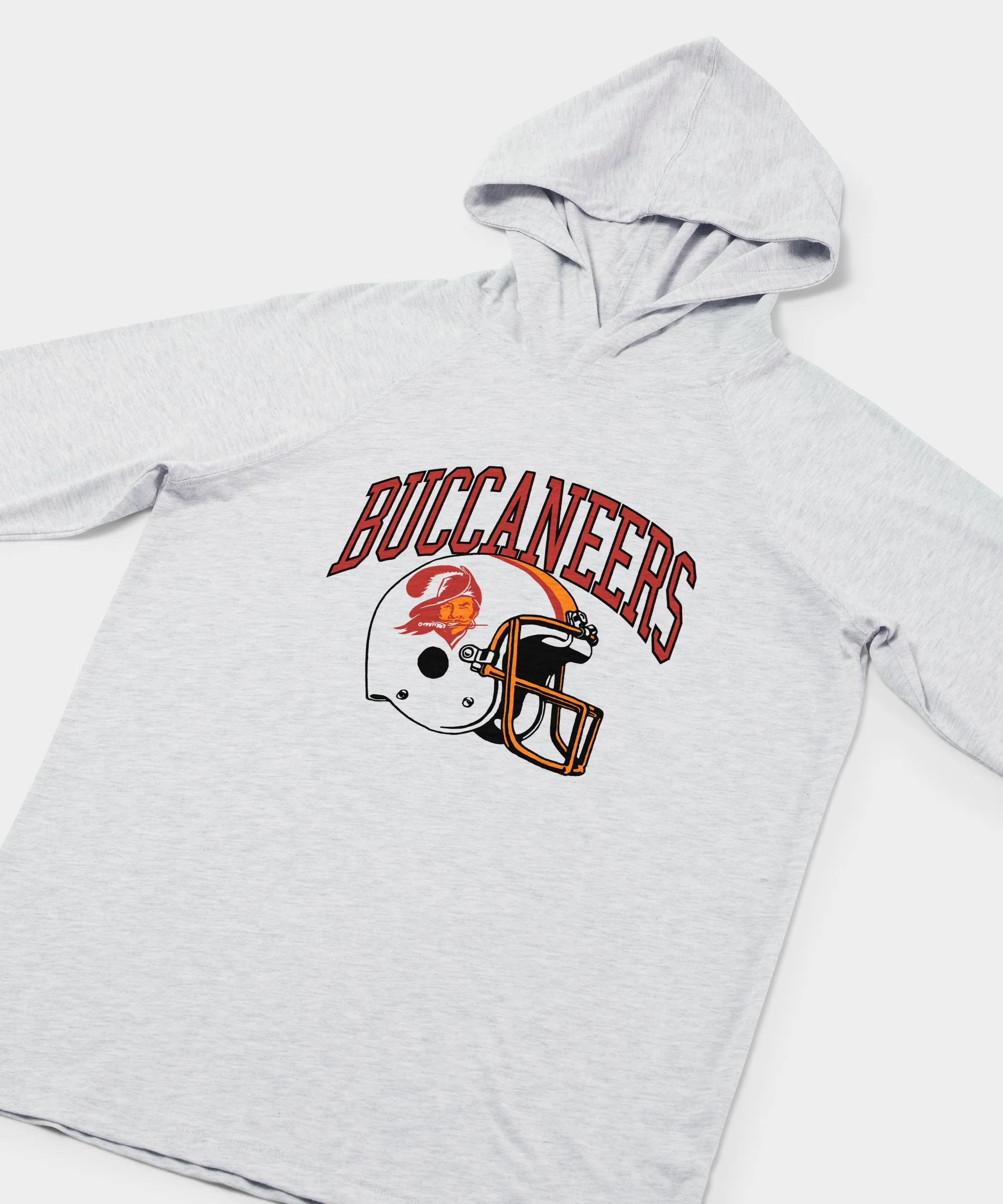 Tampa Bay Buccaneers Helmet Retro Lightweight Hoodie - Image 2