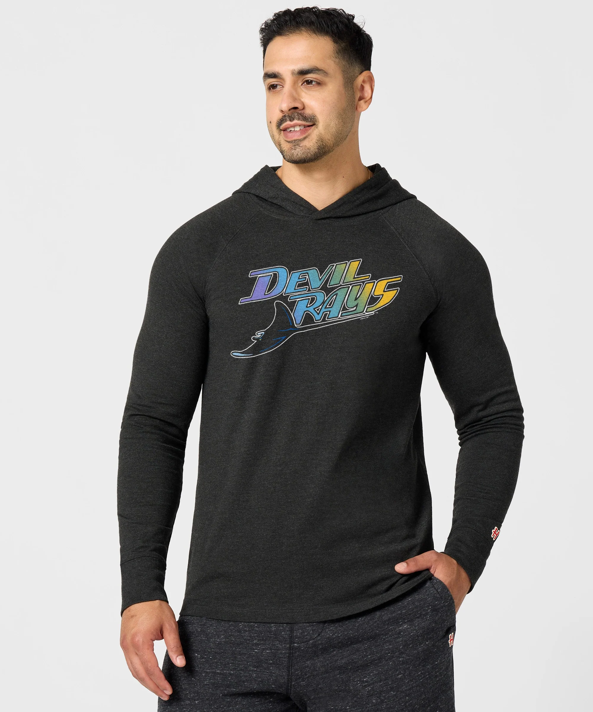 Tampa Bay Devil Rays '98 Lightweight Hoodie - Image 3