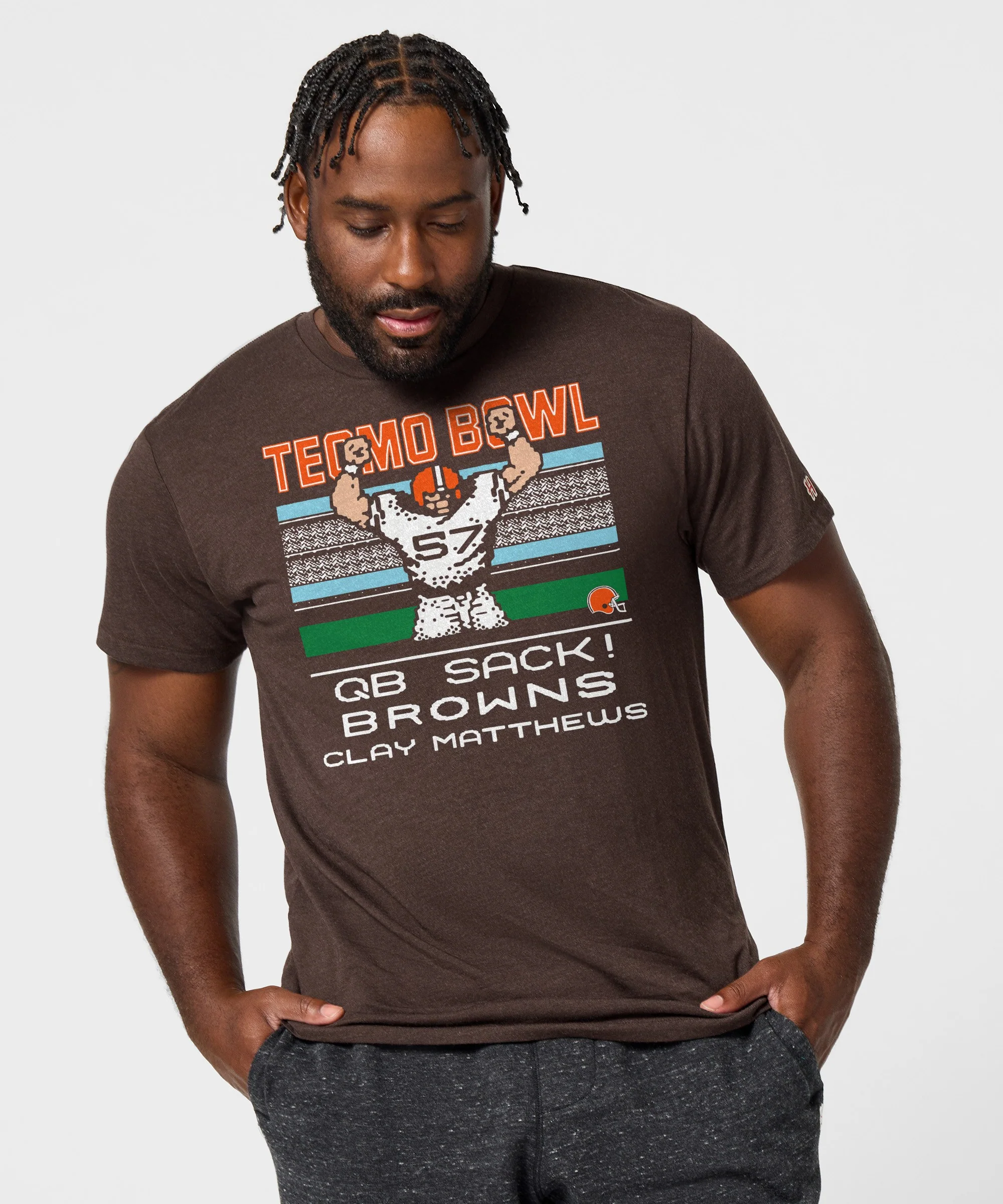 Tecmo Bowl Browns Clay Matthews - Image 3
