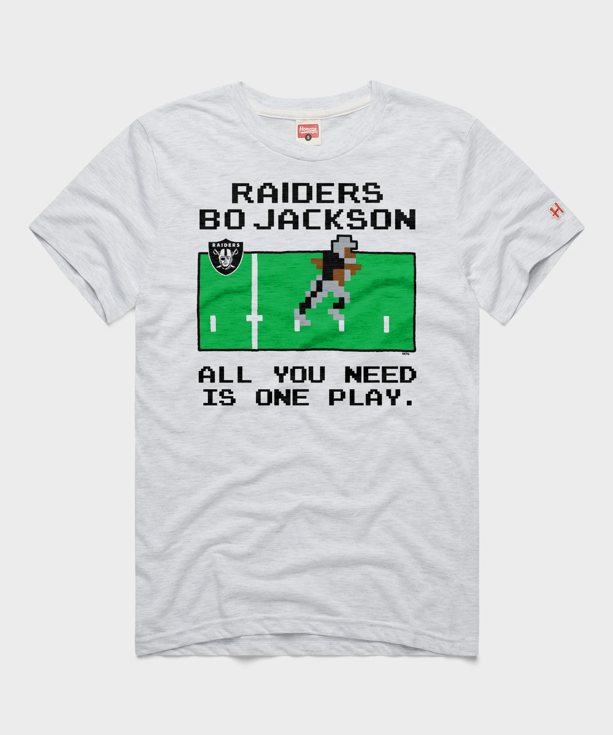 Tecmo Bowl Raiders Bo Jackson One Play