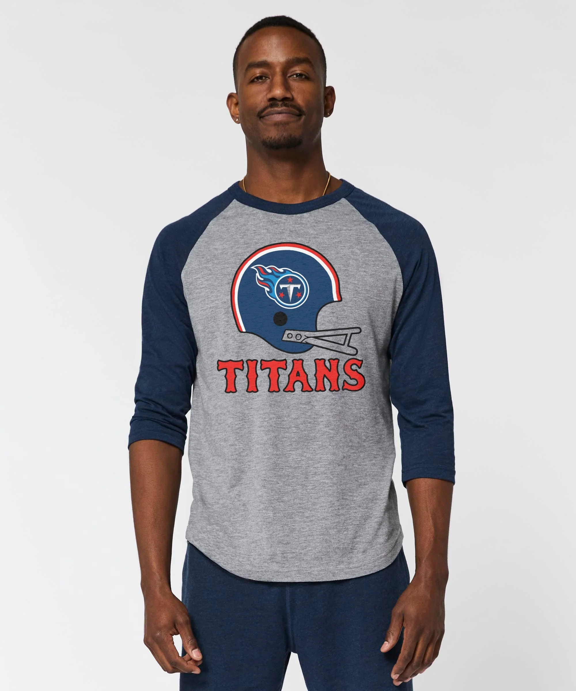 Tennessee Titans Big Helmet Raglan - Image 3